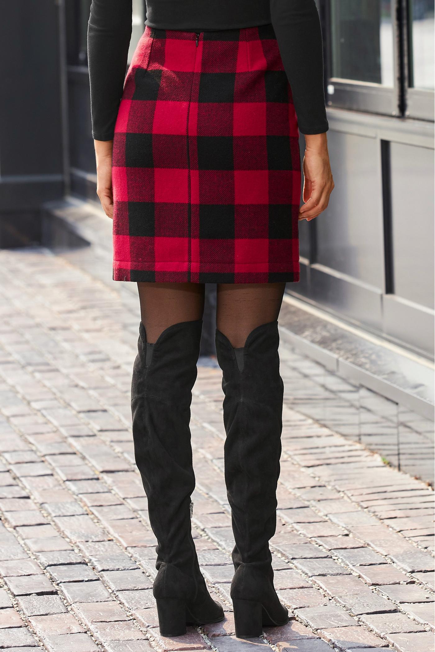 Blue buffalo hotsell plaid skirt