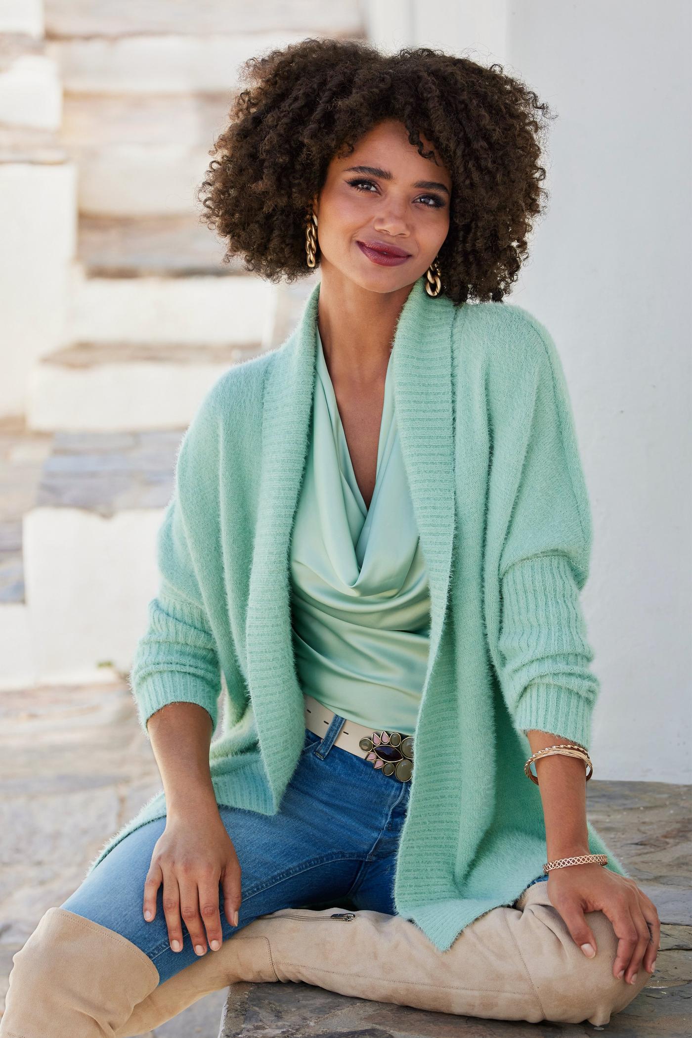 Comfortable Cardigan Kit – weareknitters