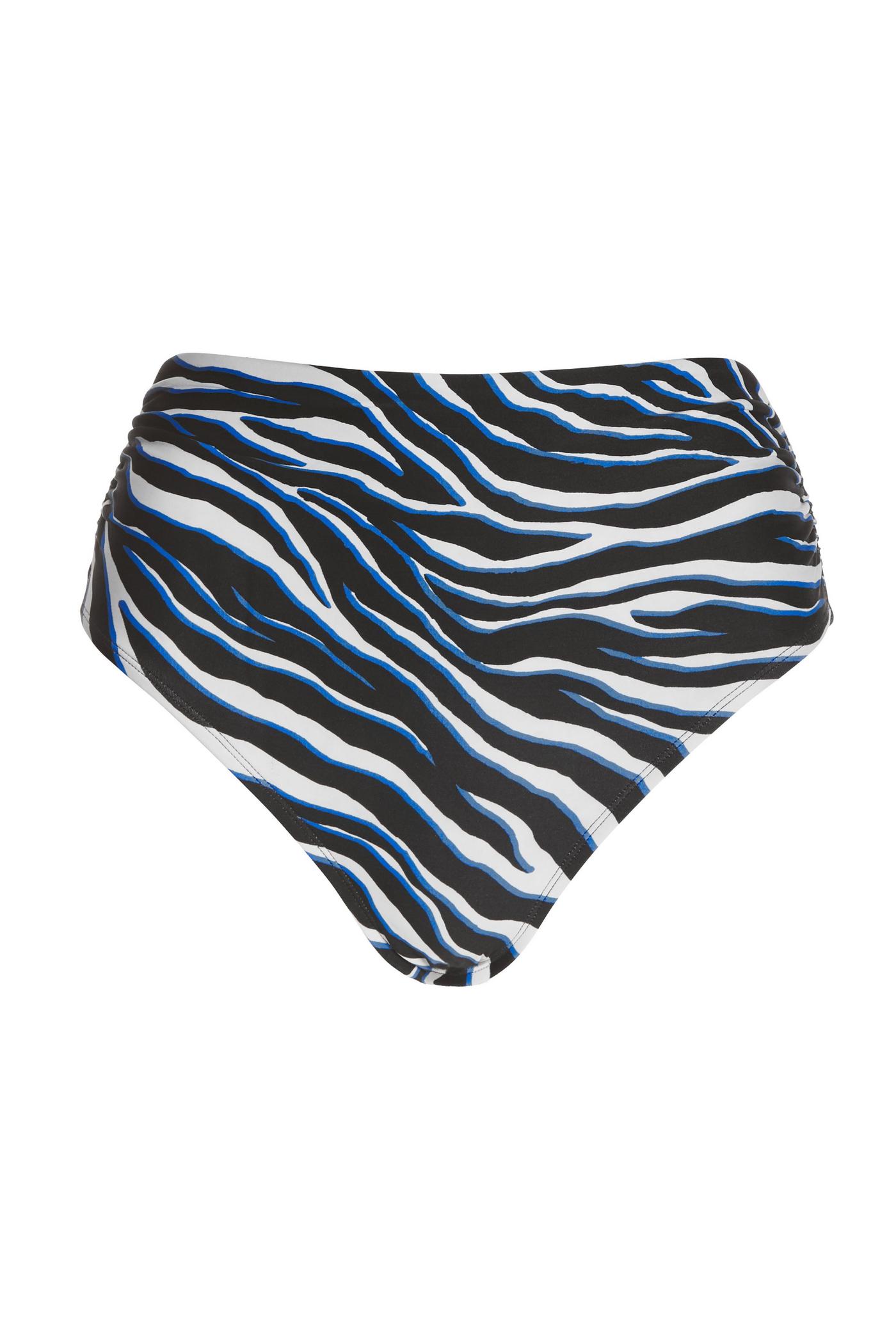 Safari Zebra Mono Wire High Waist Bikini