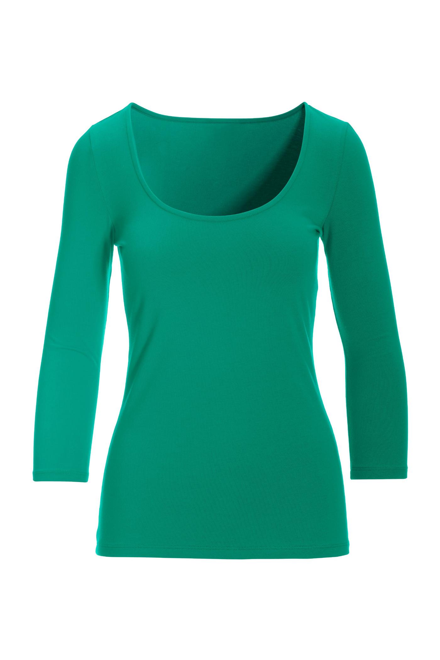 So Sexy Scoop Neck Top - Deep Green