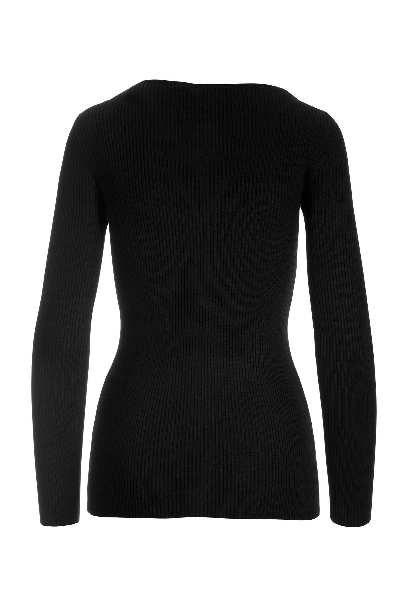 Black twist front jumper hot sale