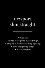 Proper High-Rise Slim Straight-Leg Jean - Light Wash | Boston Proper