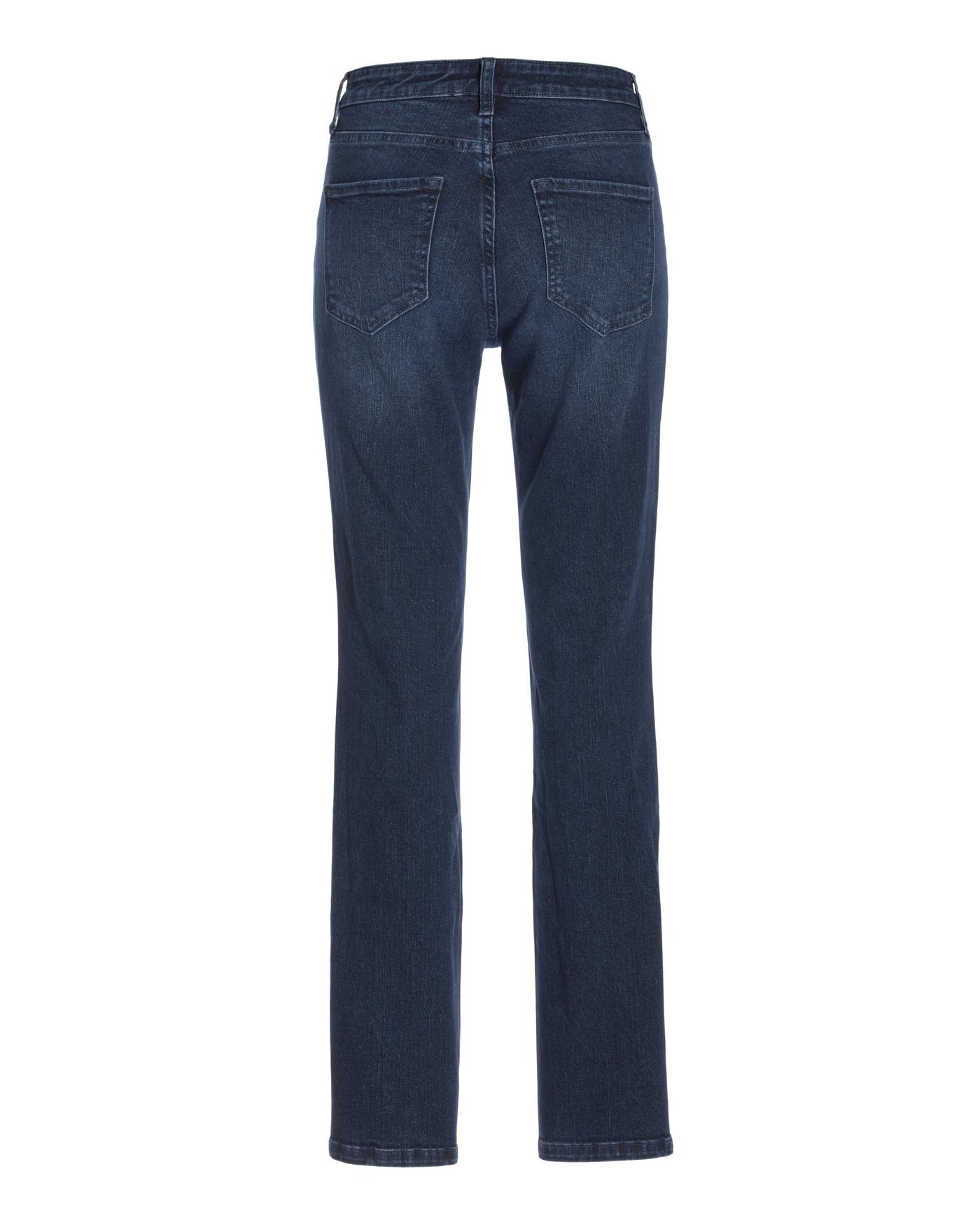 Newport High-Rise Slim Straight-Leg Jean - Dark Wash | Boston Proper