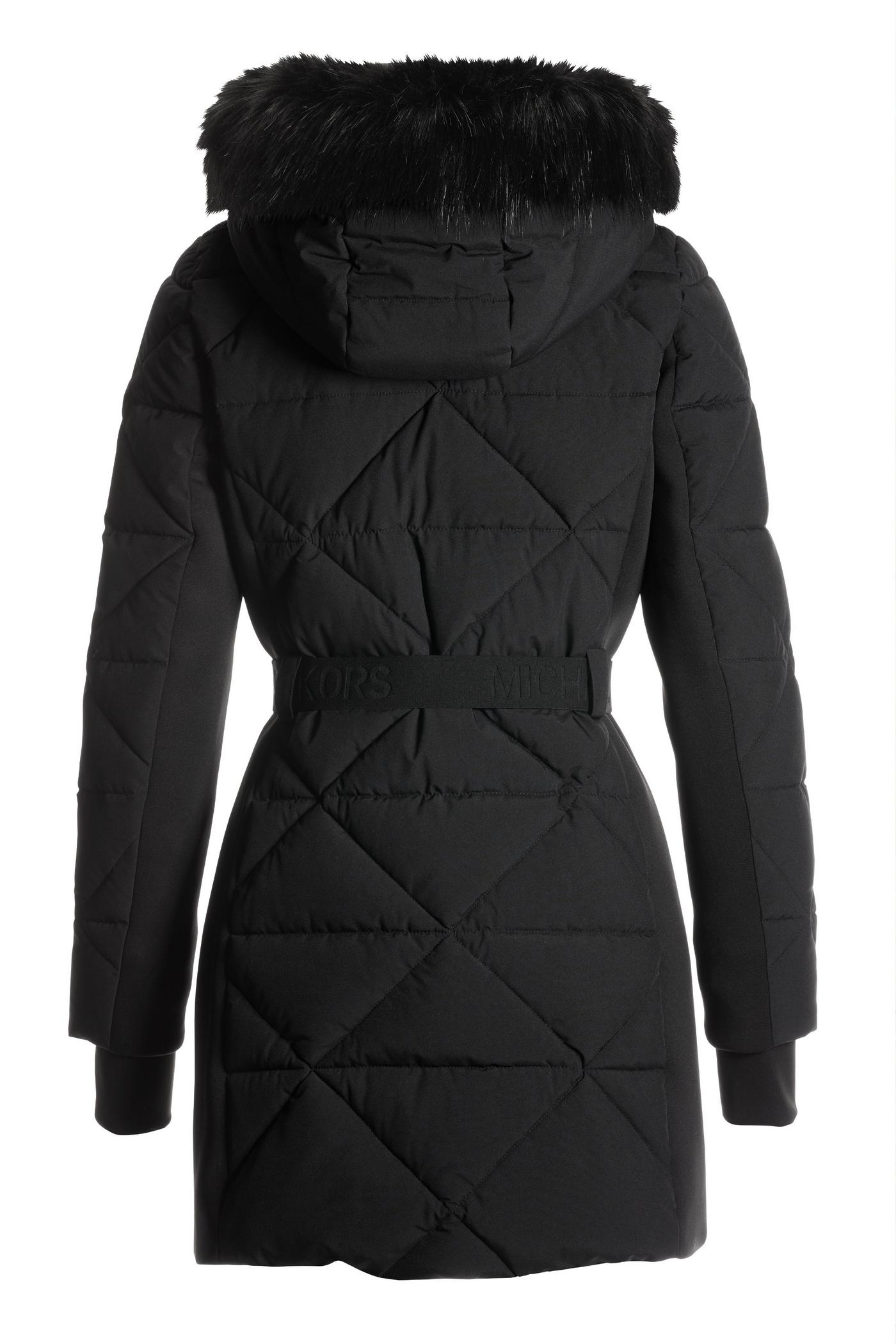 Calvin klein best sale belted puffer jacket