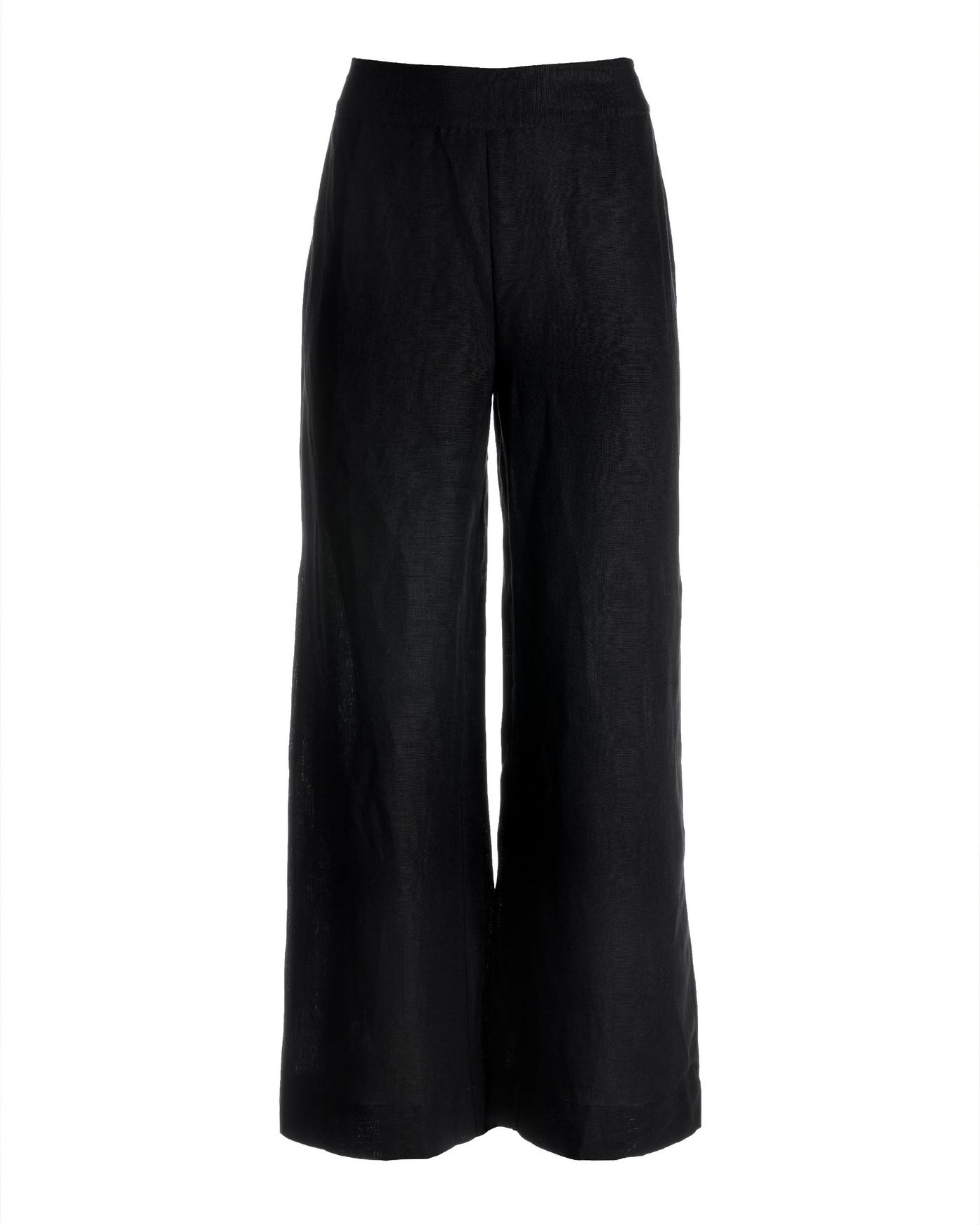 Crop Pants - Black Rayon – Marla Duran Design