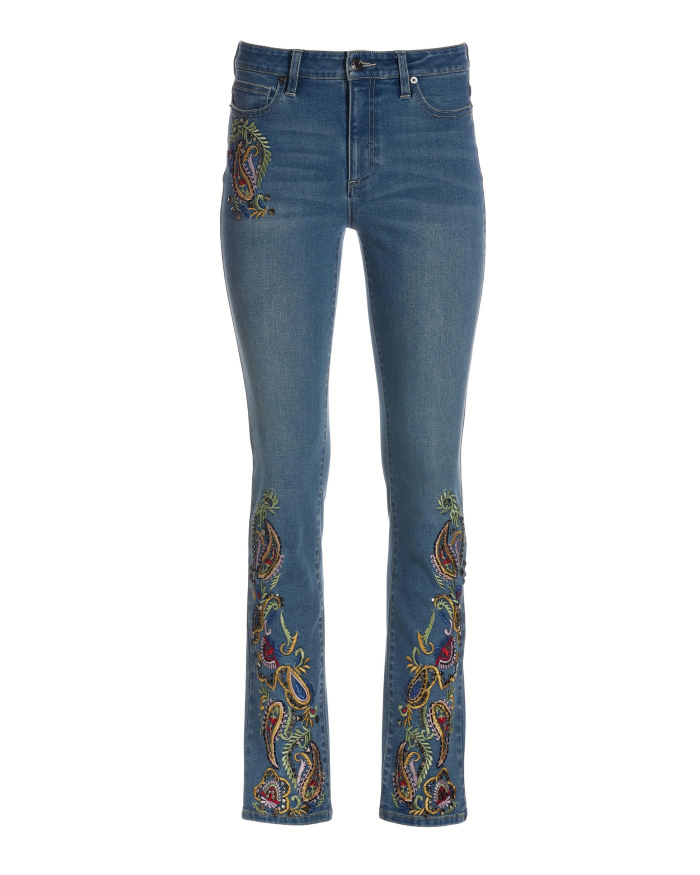 Boston proper sale embroidered jeans