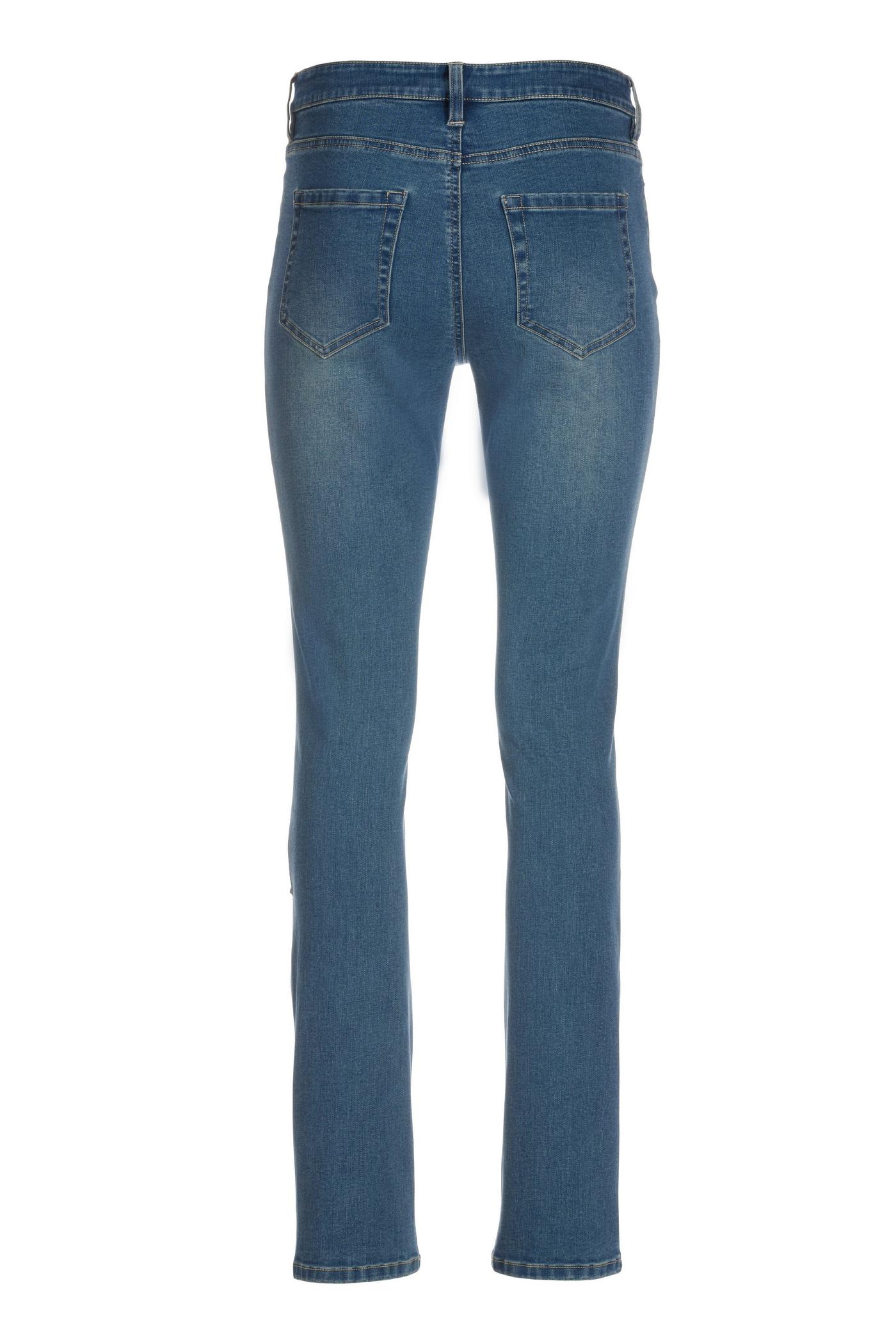 Embellished Everyday Relaxed Jeans - Daytona Wash