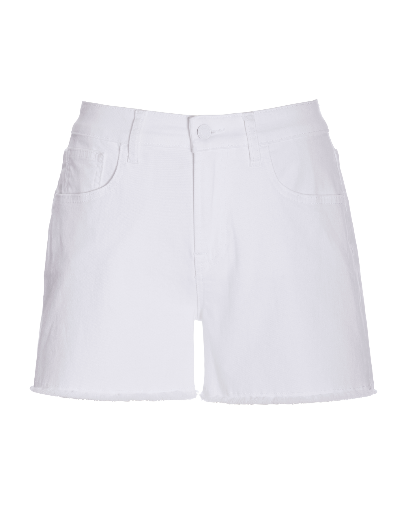 Cut Off Short in Clean White