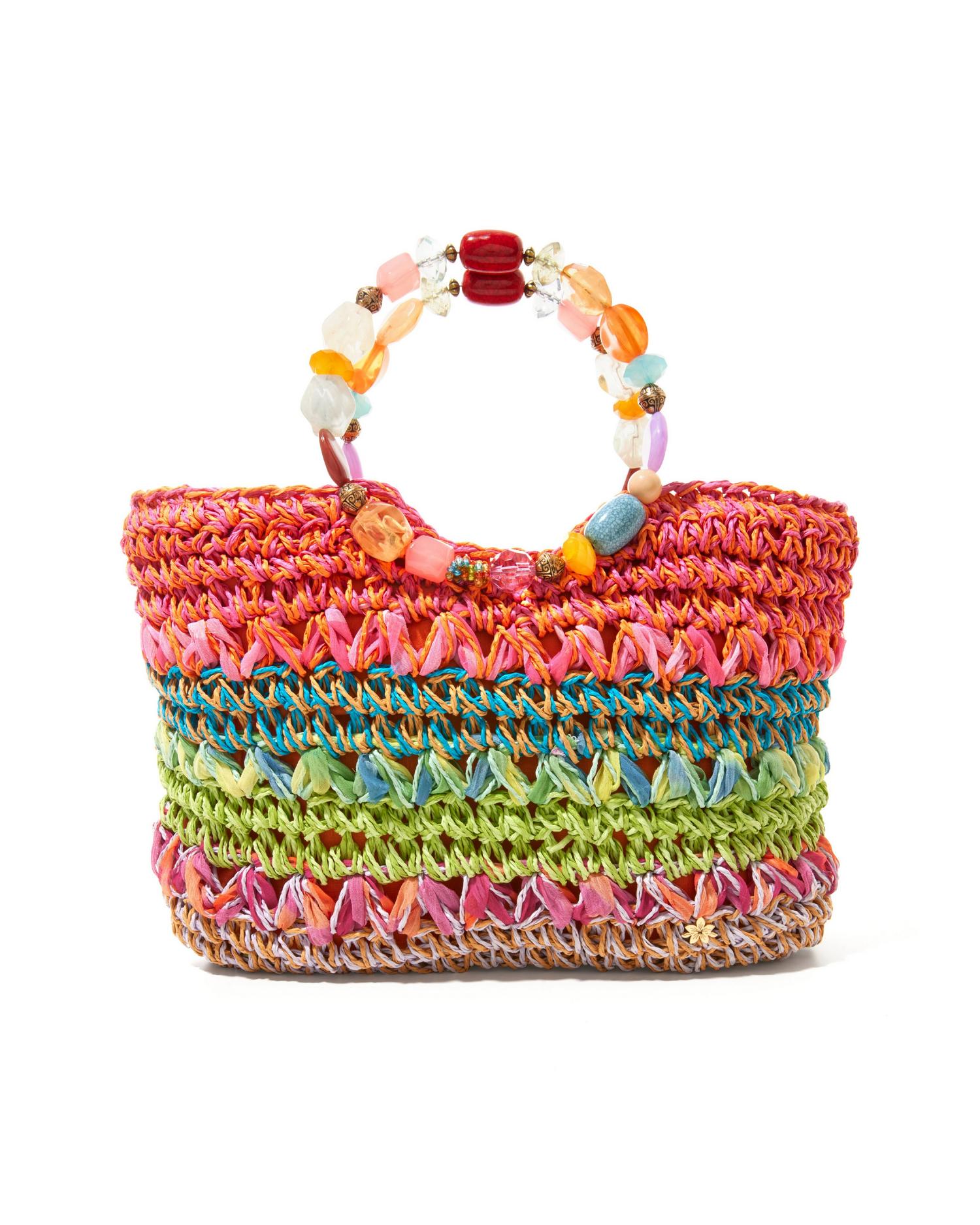 Beaded Crochet Bag Multi - Multi / One Size