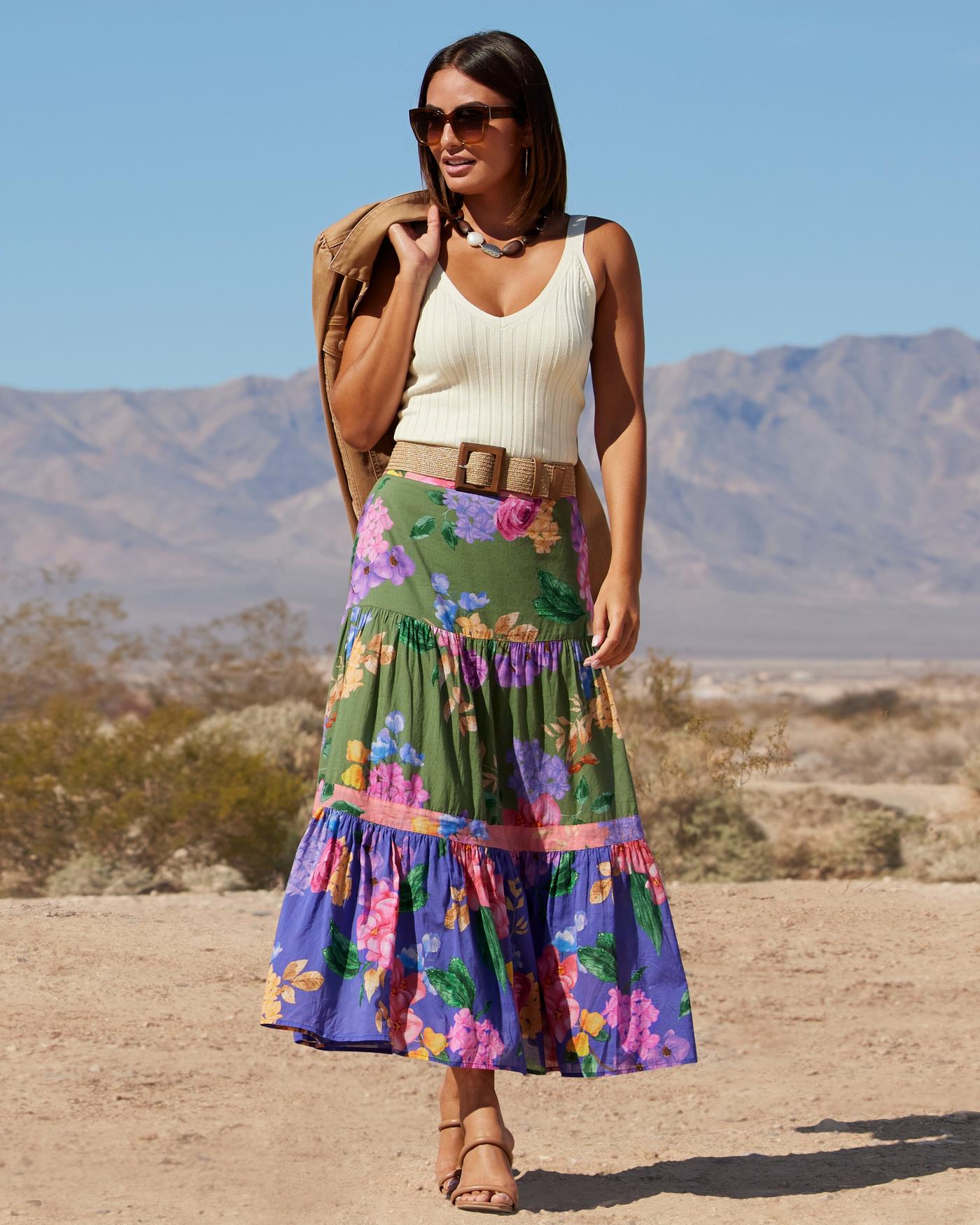 Boho maxi skirt outlet 20