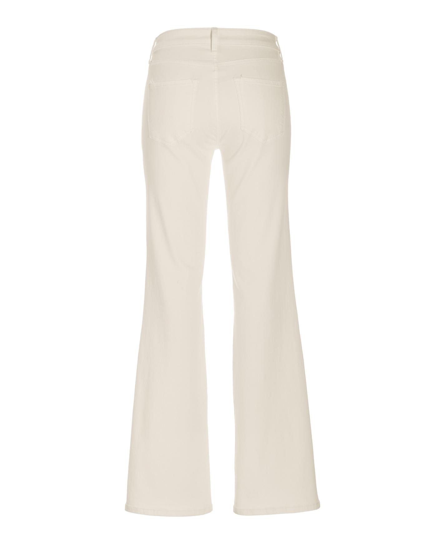 Monterey High Rise Bootcut Jean - Off White | Boston Proper