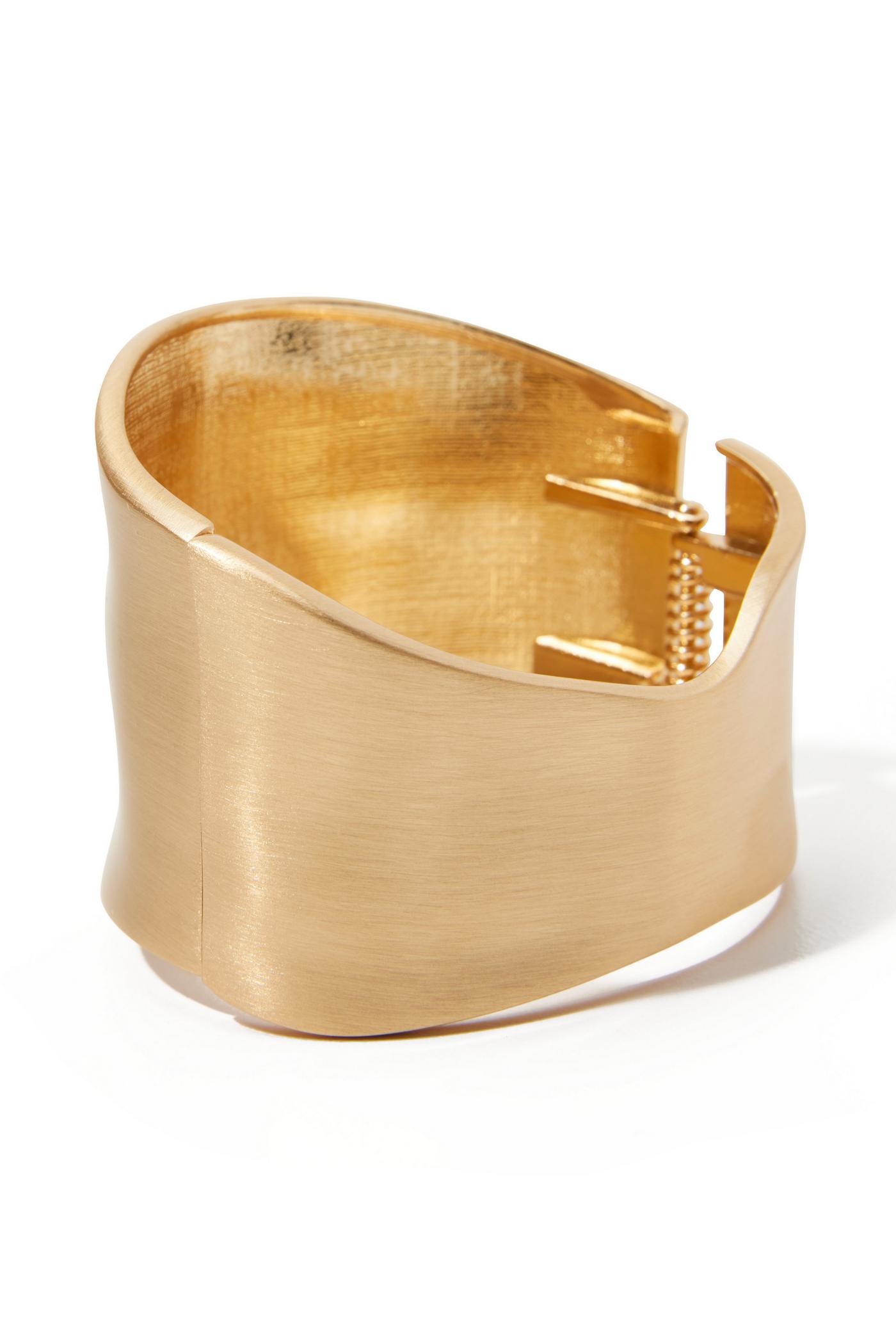 MSBR1041 = Hammered Domed Brass Cuff Bracelet 3/4'' Wide by FDJtool