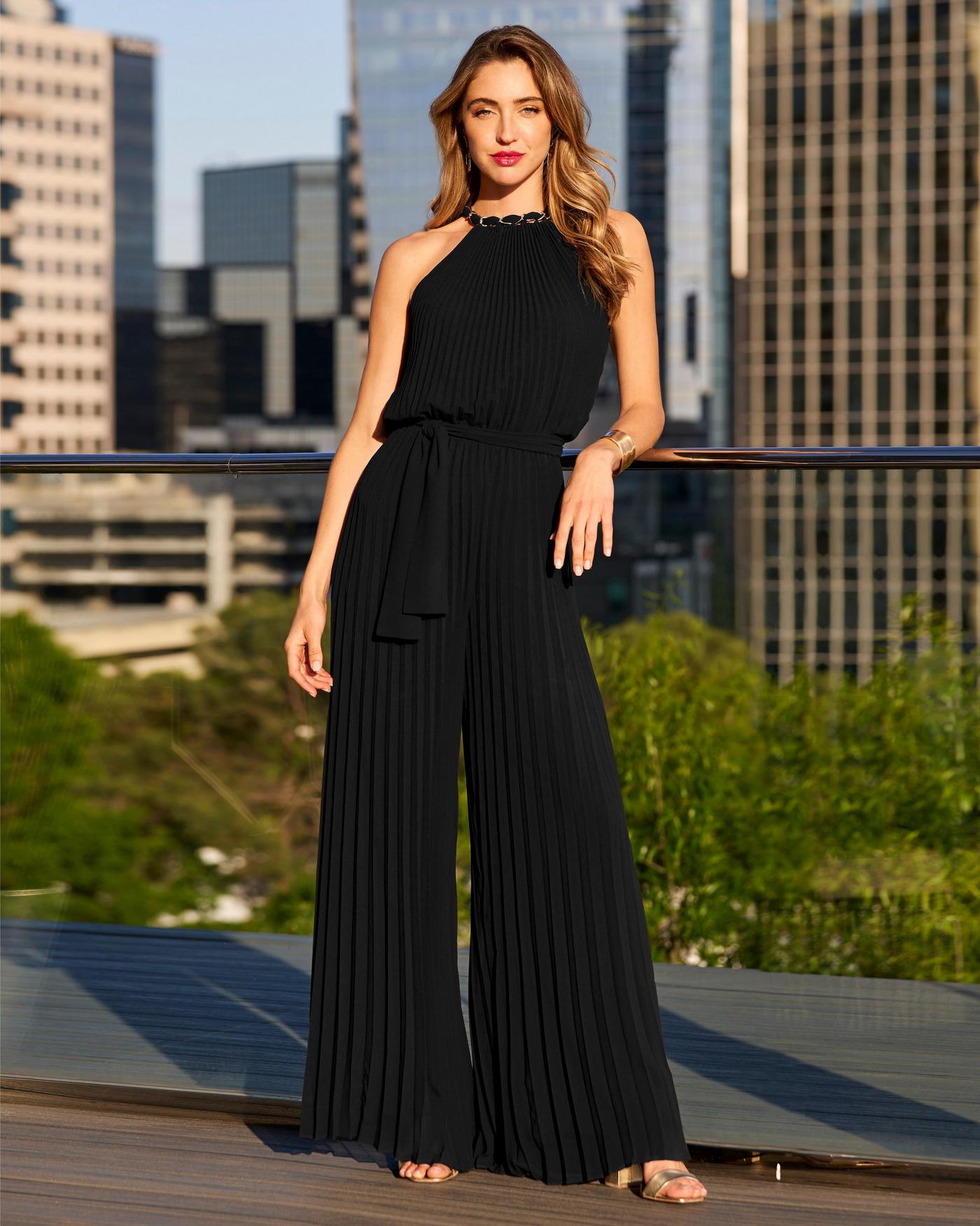 ONE SHOULDER RUFFLE JUMPSUIT – B ANN'S BOUTIQUE, LLC