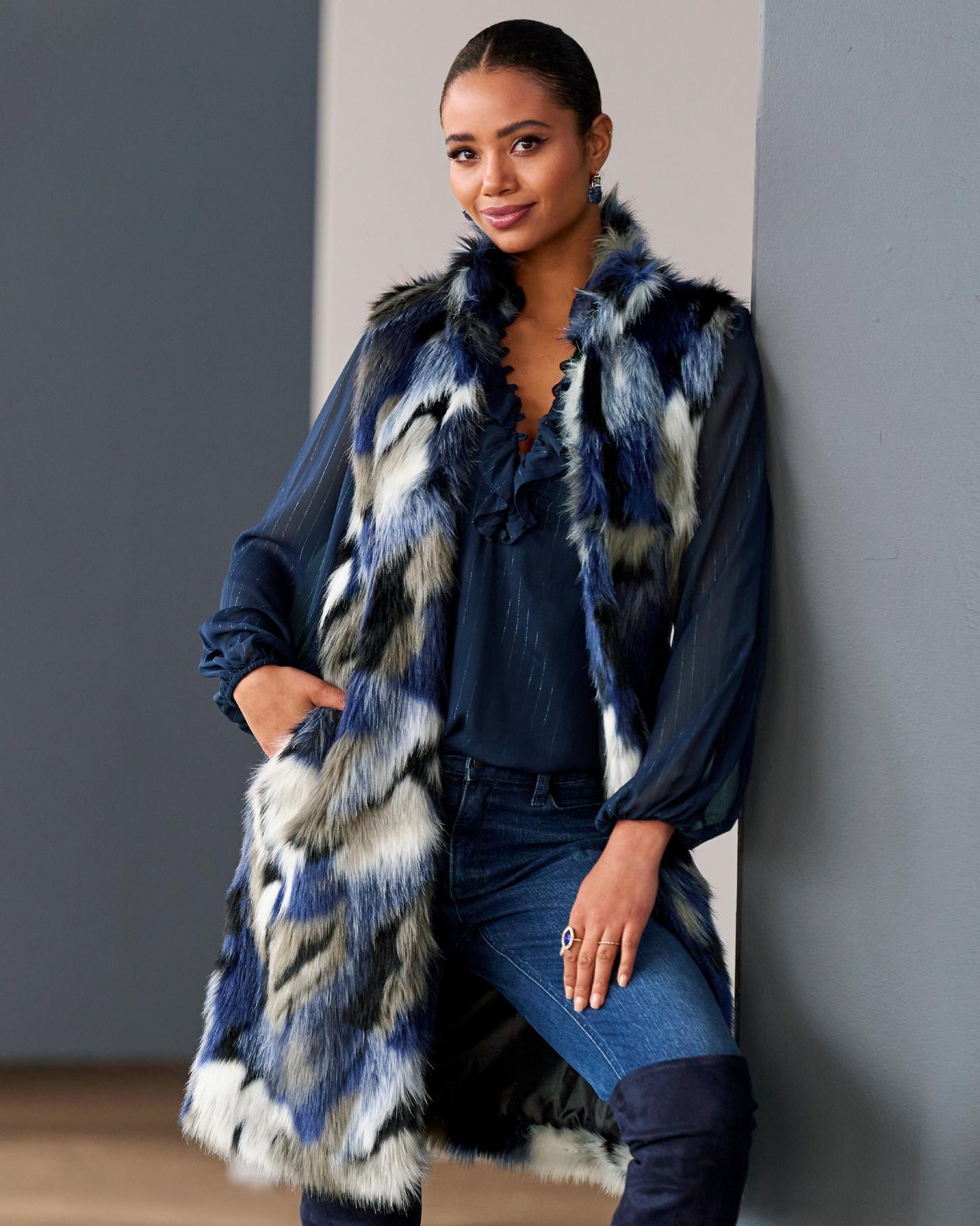 Faux-Fur Vest