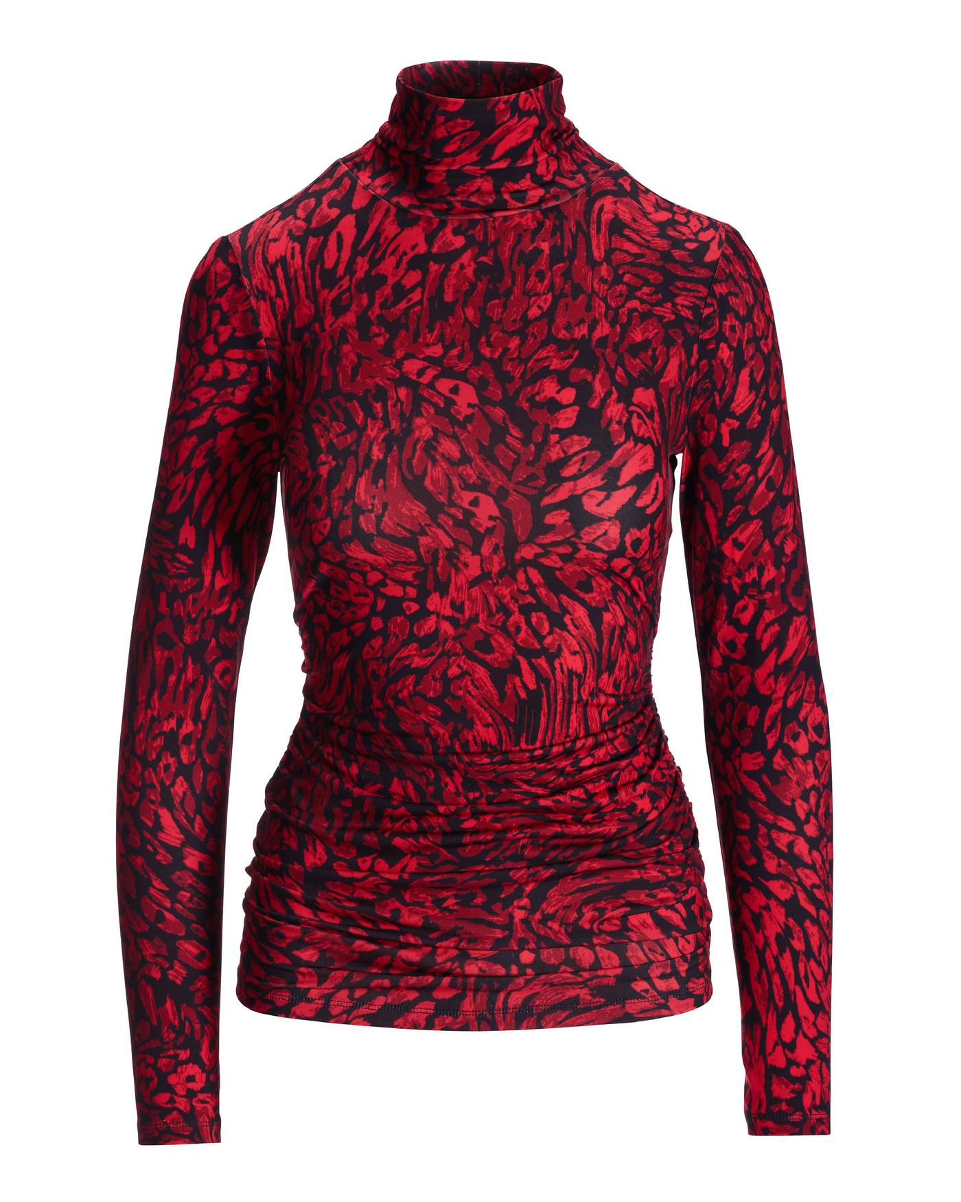Cheetah turtleneck clearance