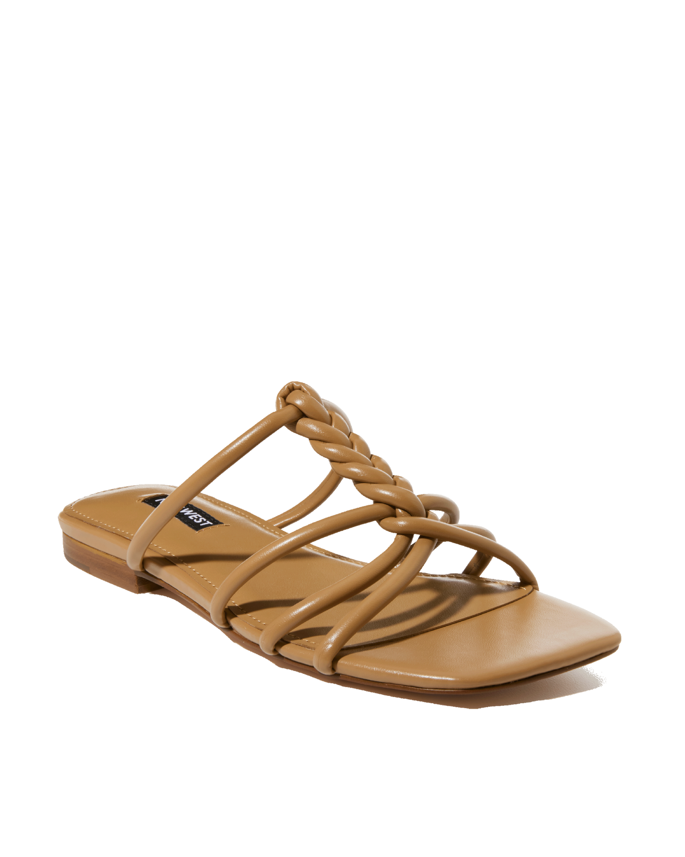 Tan braided sandals hot sale