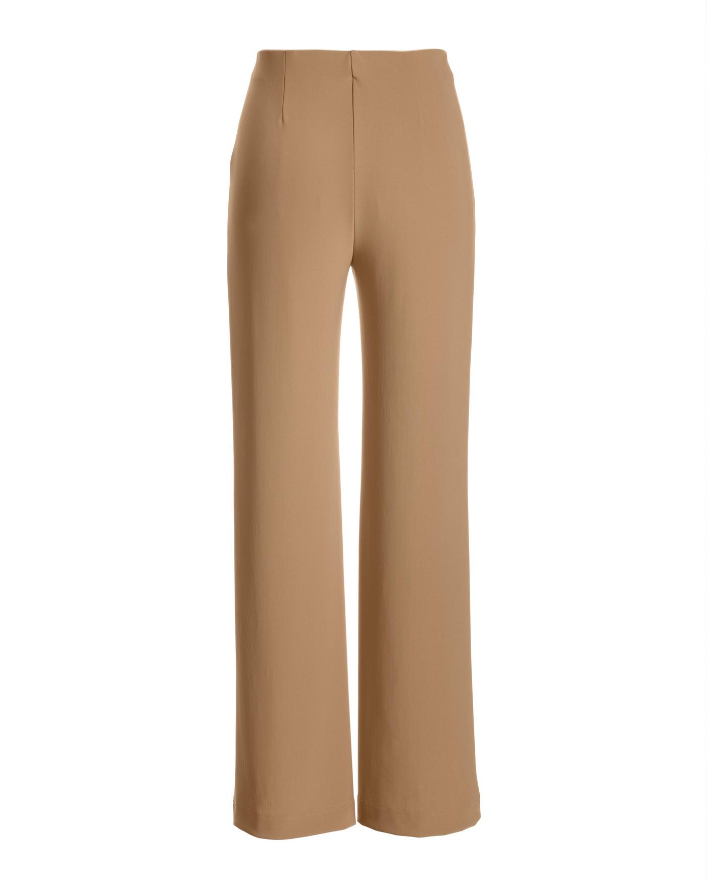 Beyond Travel High Rise Palazzo Pant Camel