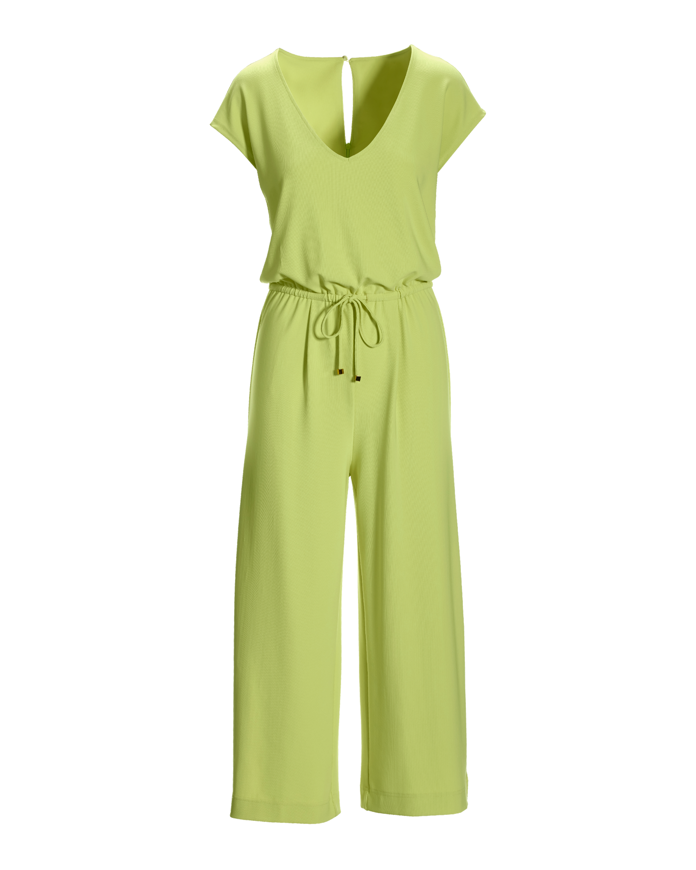 Beyond Travel Crop Drawstring Waist Jumpsuit - Daiquiri Green | Boston  Proper