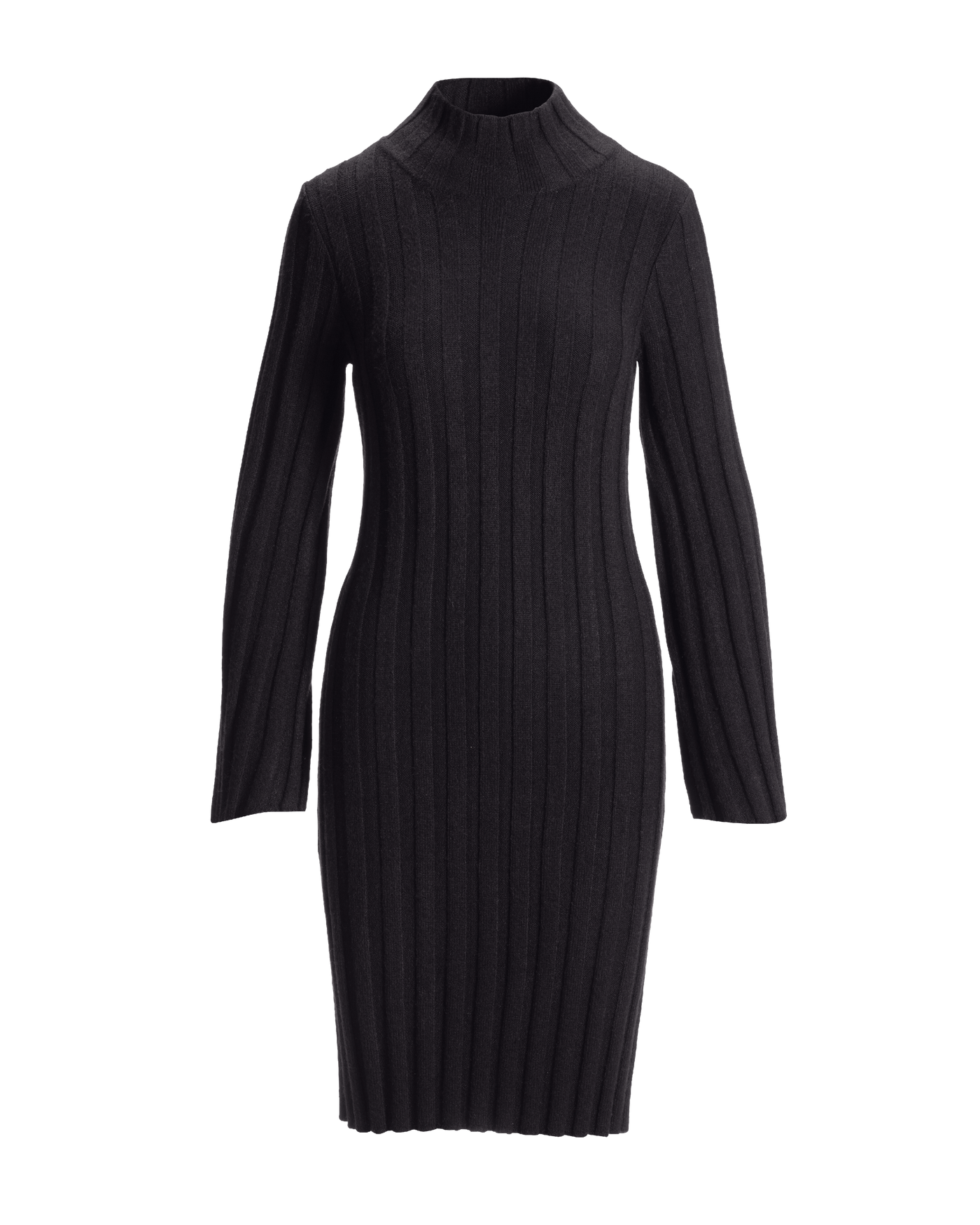 Black bell sleeve turtleneck shop