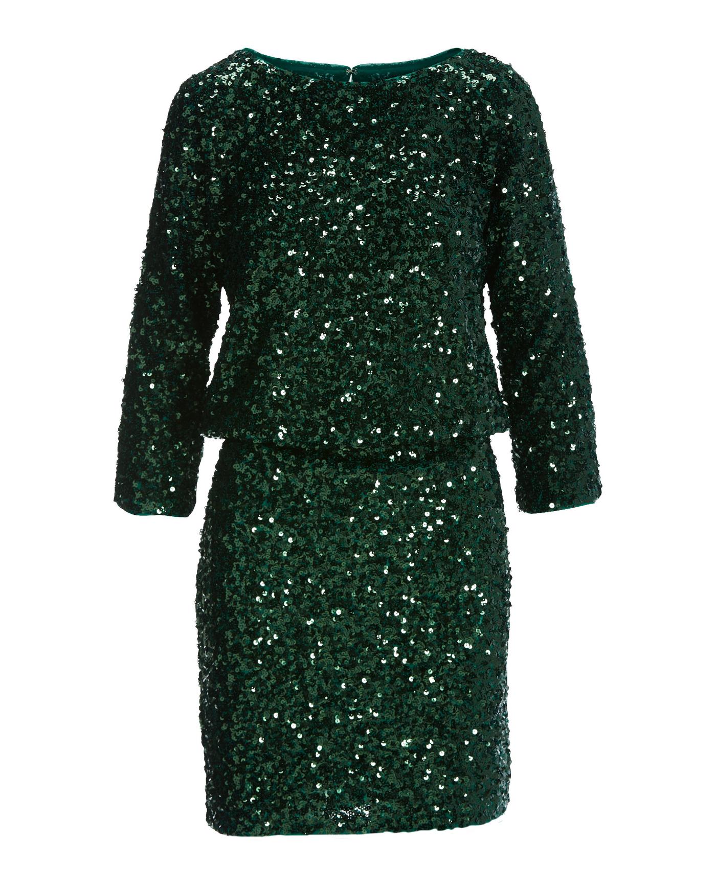 green quarter sleeve dress Adrianna Papell Three Quarter Sleeve Drape Collar Sheath Dress