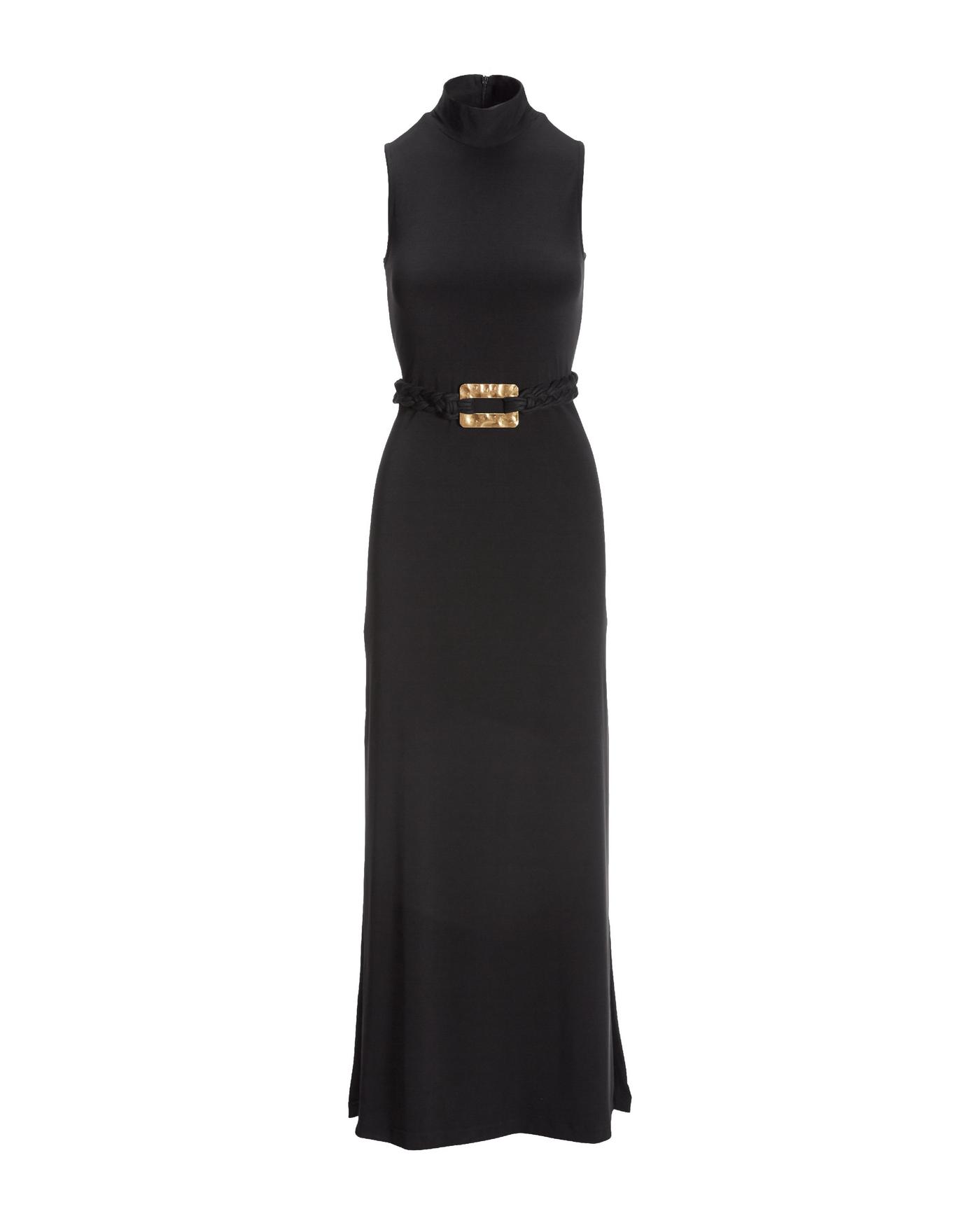 fitted lace wedding dress Naomi Long Sleeve Jersey Dress-Navy