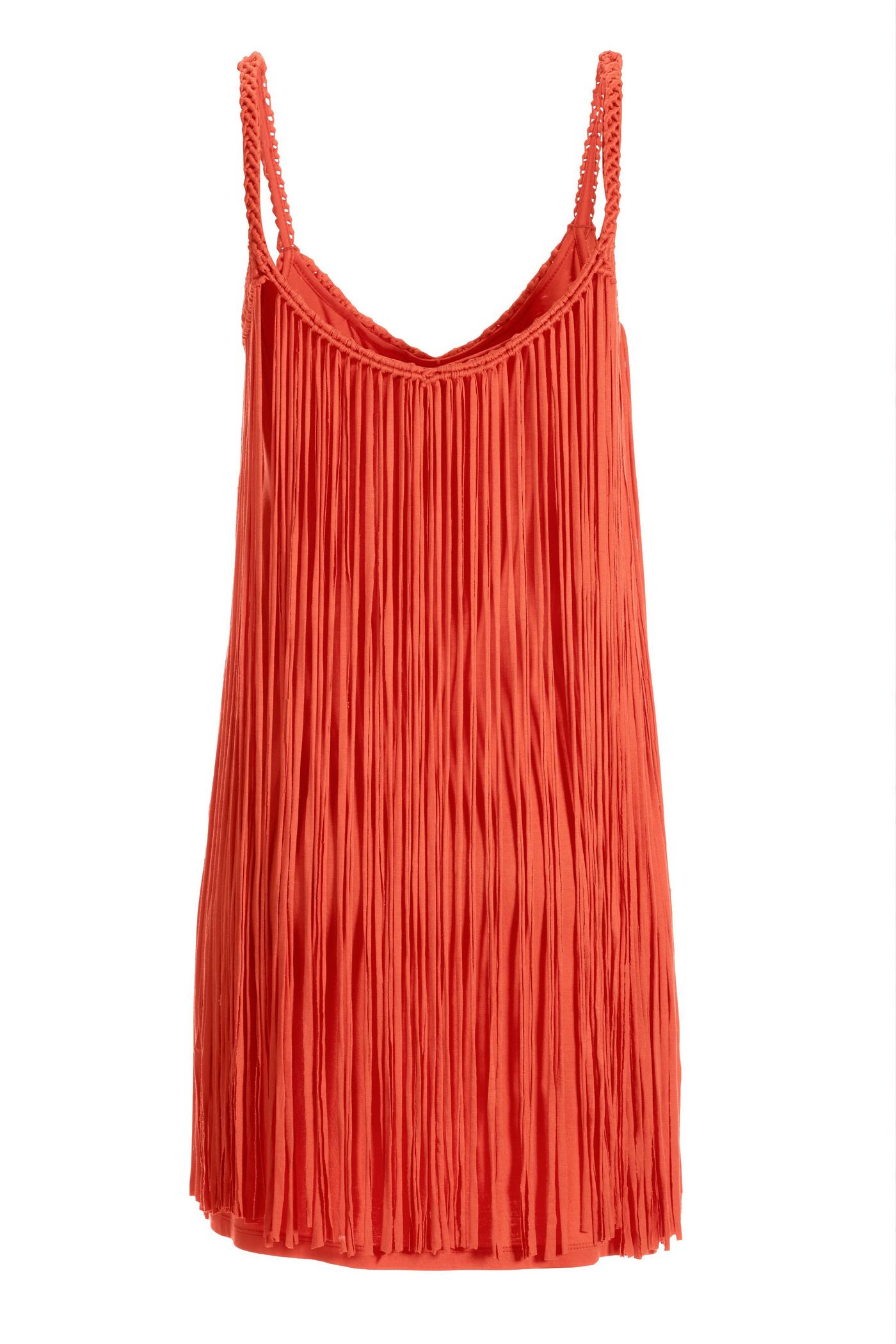 open lace back dress Red Fringe Short Dress| Short Black Cocktail Dress – Saved by the Dress main image 0