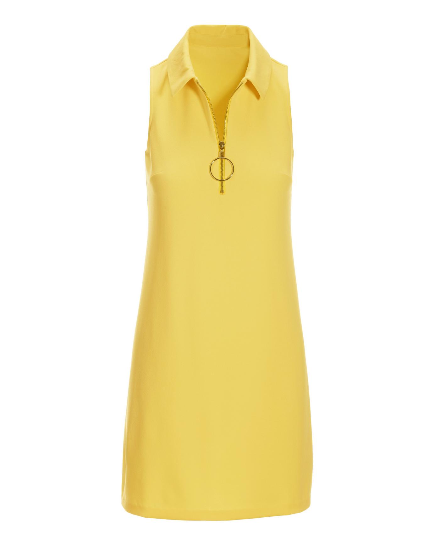 curvy women in dress Manhattan A-Line Shift Dress