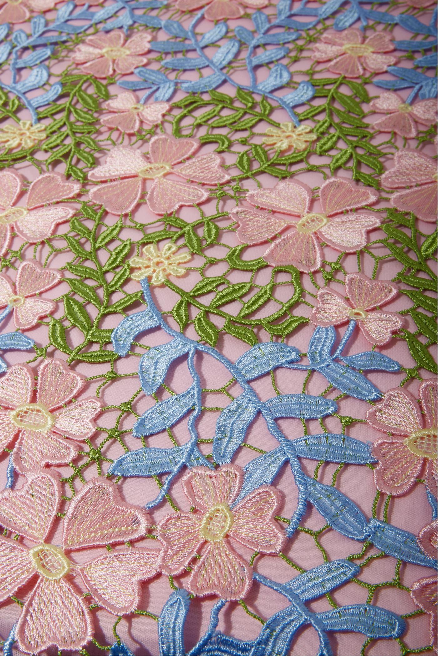 サラマリカ　Peony Flower Cutwork Dress サラマリカ sara mallika COTTON FLOWER PATCHWORK DRESS