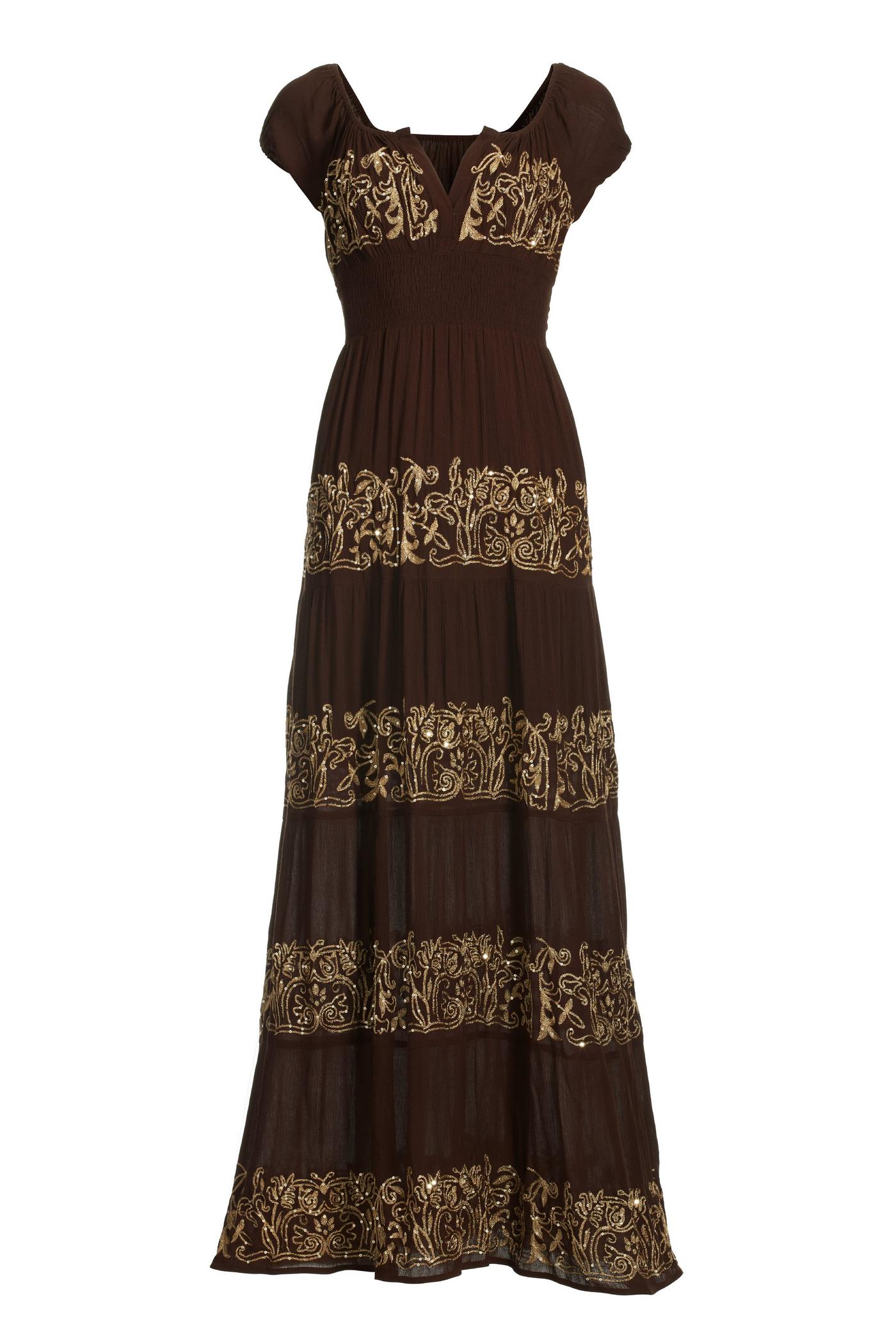 Peasant maxi dress discount