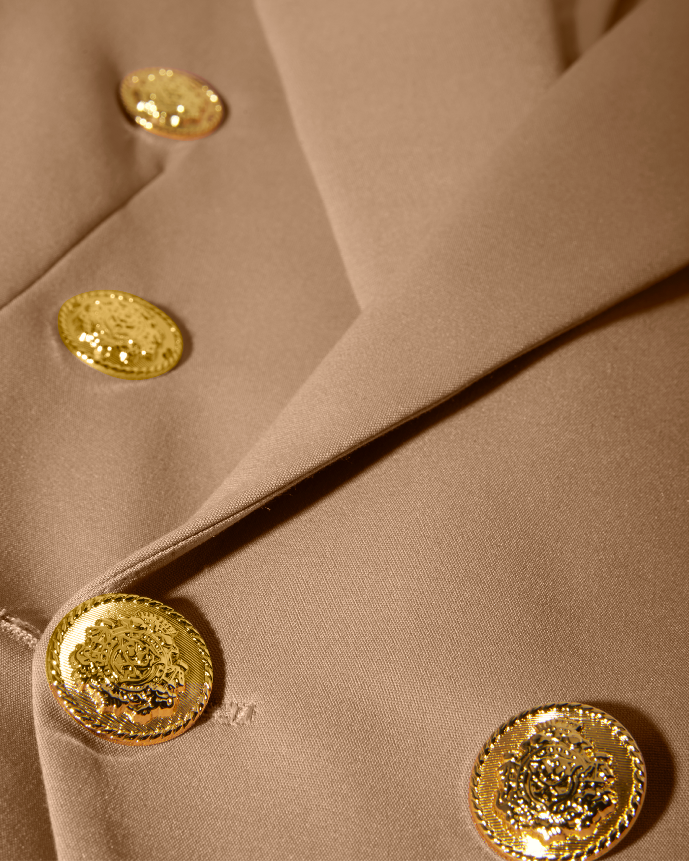 Modern Double-Breasted Blazer Olive Night