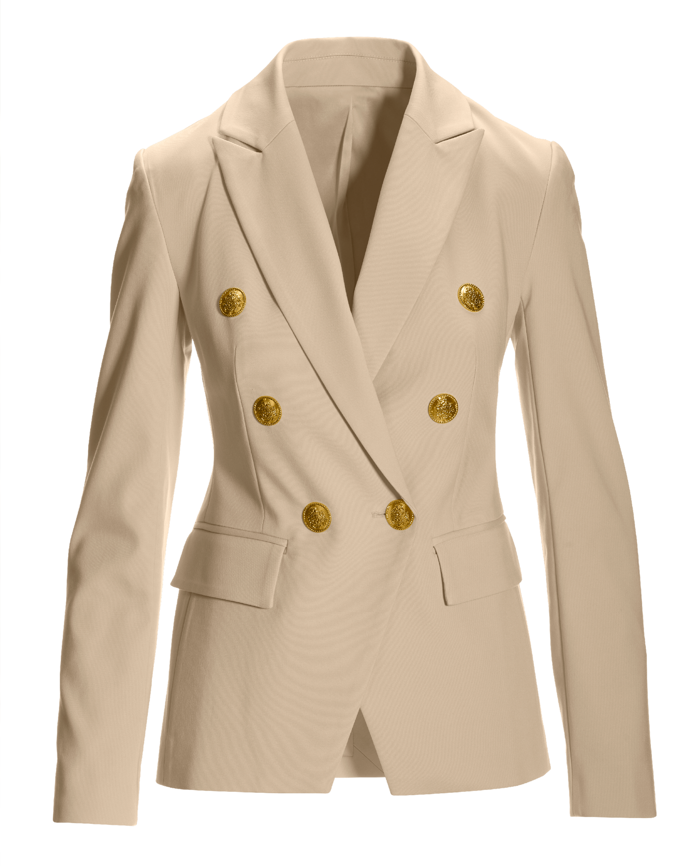 Modern Double-Breasted Blazer Festival Fuchsia