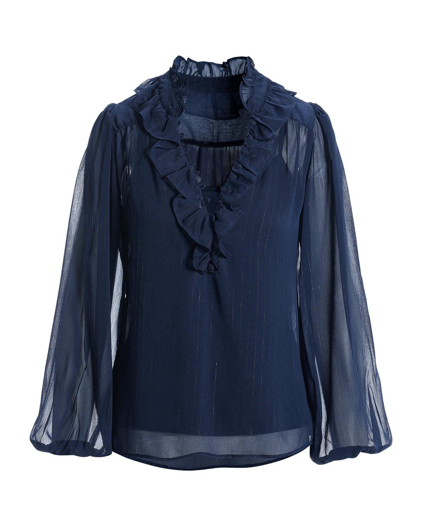 Ruffled peasant blouse online