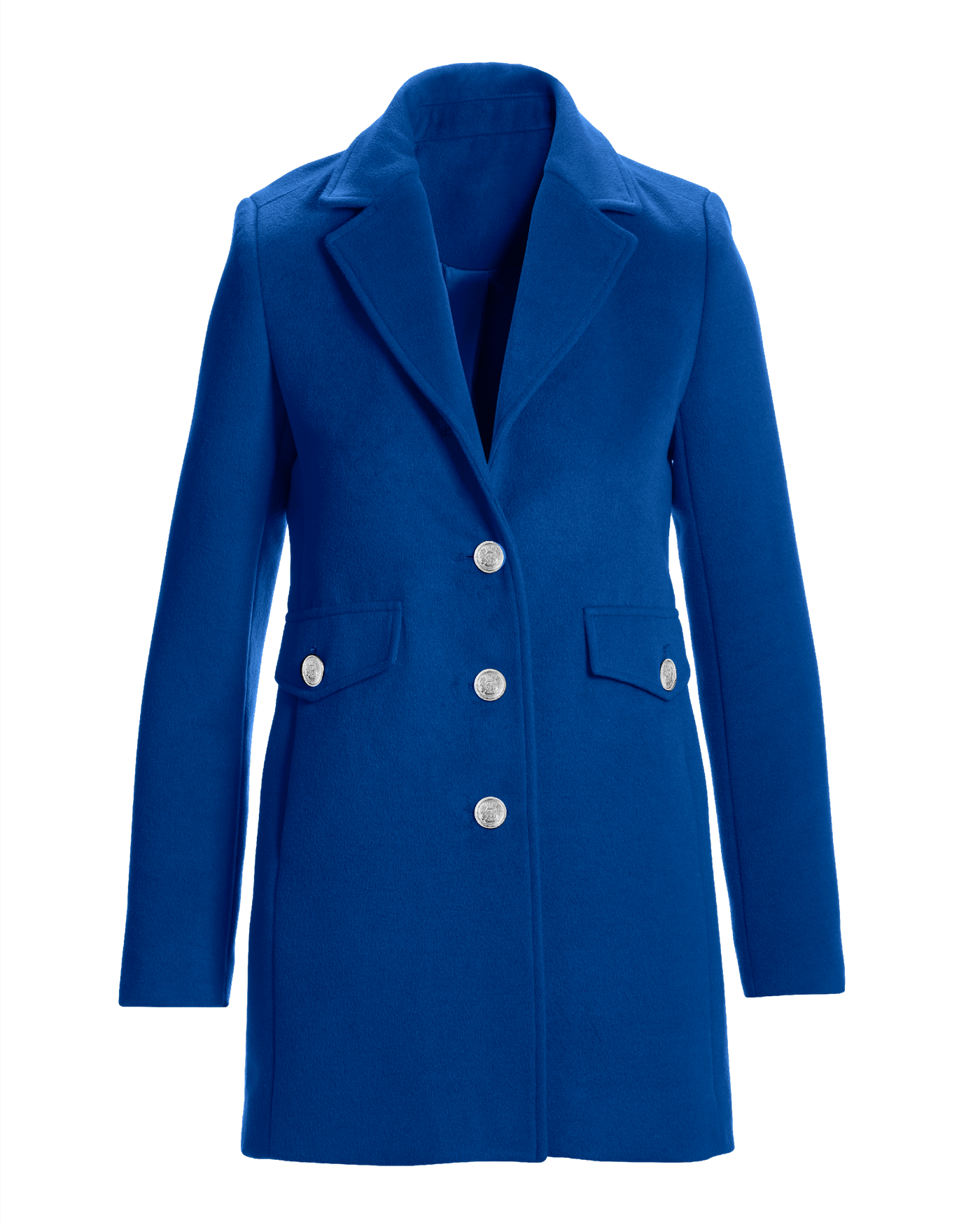 Classic Tailored Coat Deep Ocean | Boston Proper display picture 1
