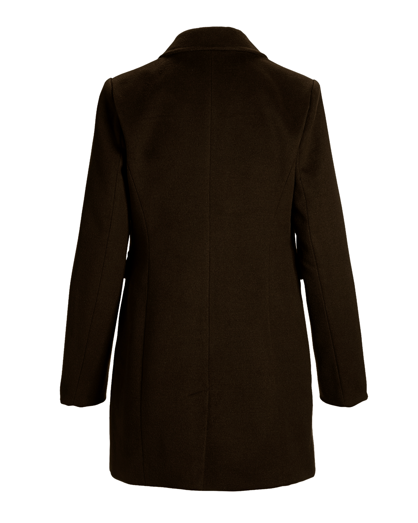 Classic Tailored Coat Chocolate Brown | Boston Proper