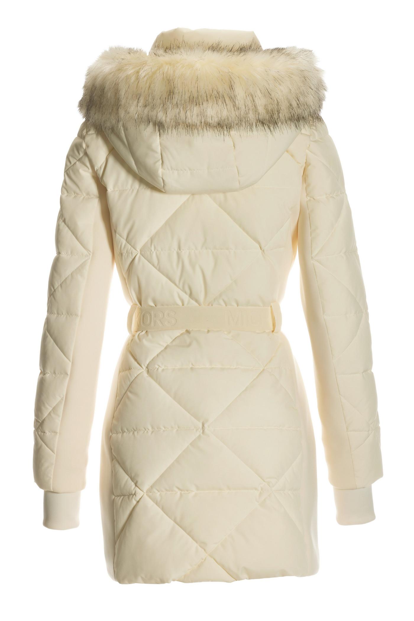 Belted Puffer Jacket - Bone | Boston Proper Belted Puffer Jacket - Bone | Boston Proper