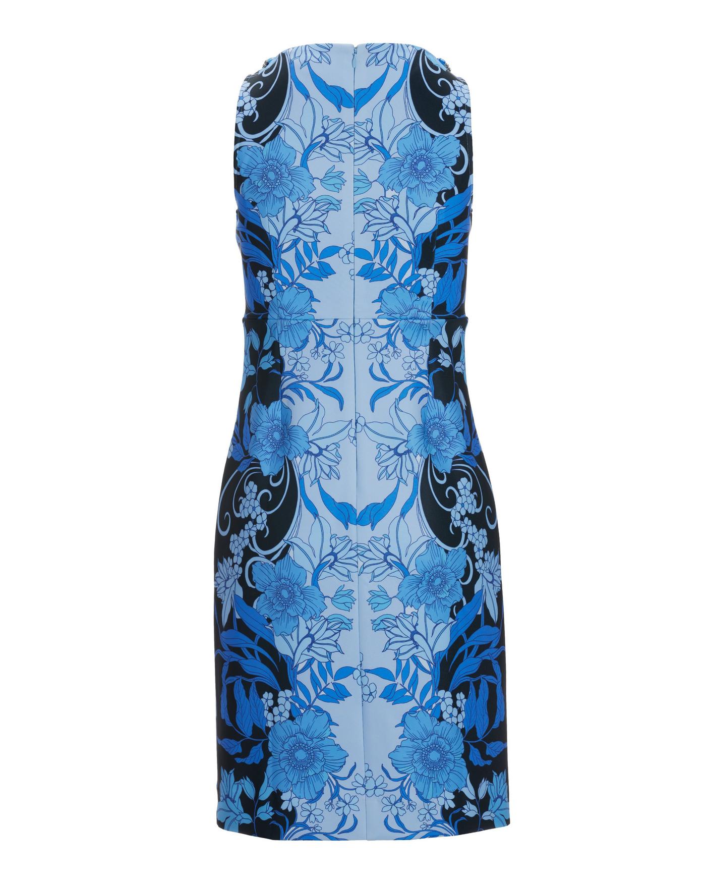 blue sleeveless sheath dress Blue Mother Of The Bride Dress Sheath/Column Sleeveless V Neck Long Mother Of The Bride Dress