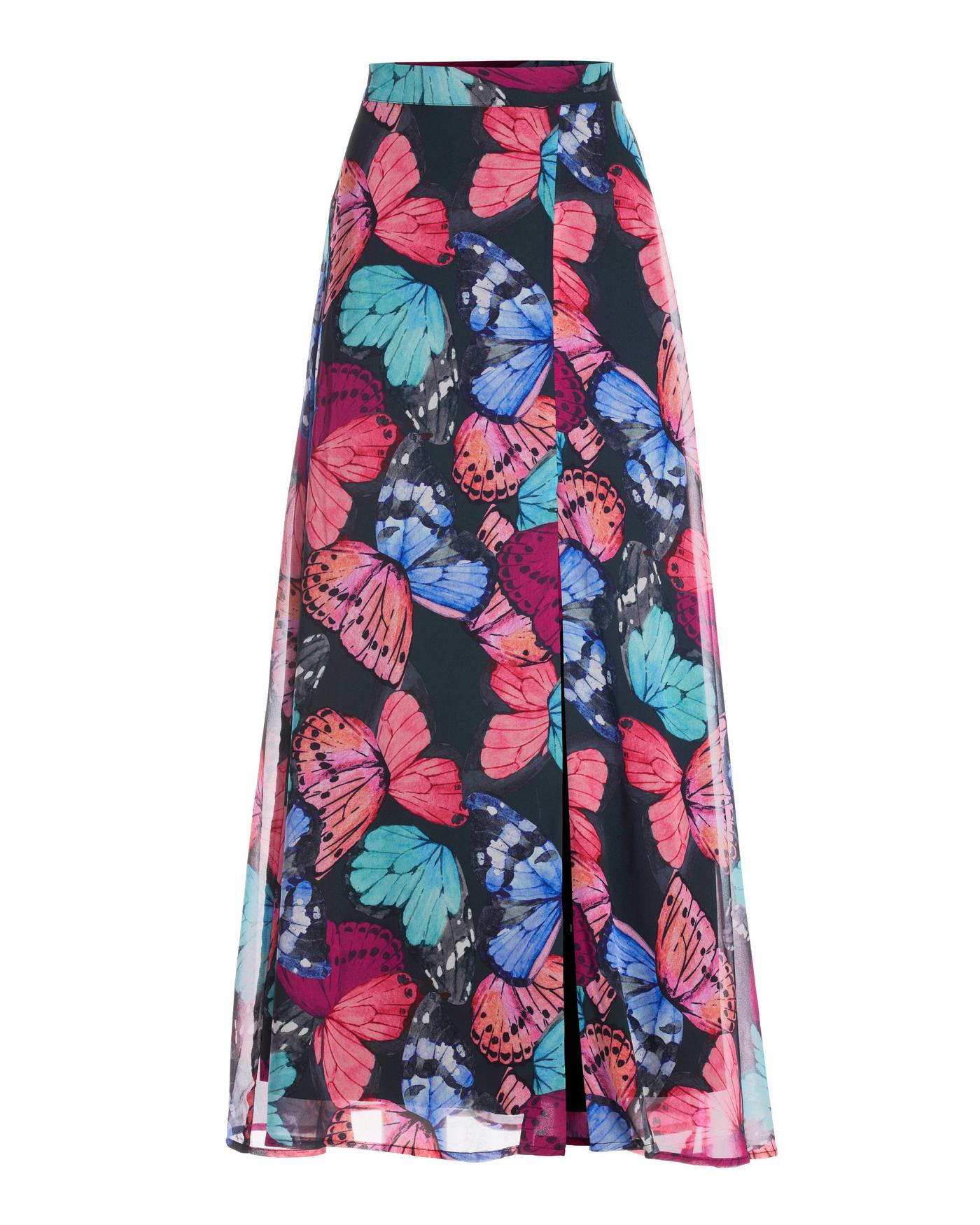 【OPEN YY】24FW FLY OUT MAXI SKIRT (3COLORS) FLY OUT MAXI SKIRT, GRAY