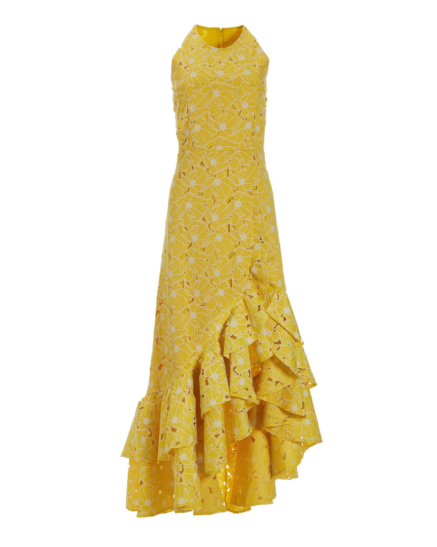 gold long tight dresses Gold Satin Long Backless Prom Dress, A-Line Spaghetti Strap Evening Pa main image 1