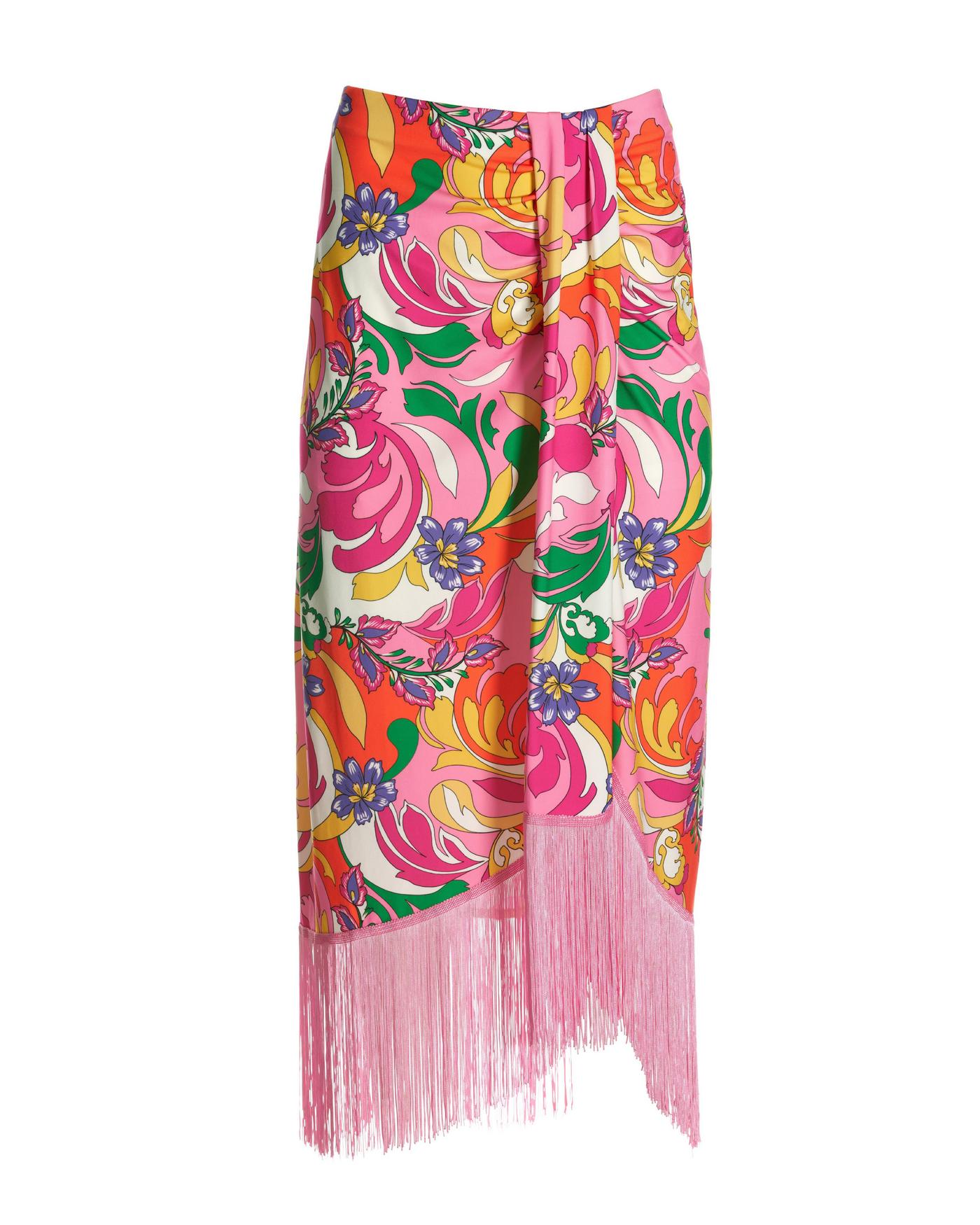 【BAON】25SS★ [BAONHAUS] Lab Banding Cotton Wrap Skirt PT BOBBLEHAUS | BH Nylon Pleated Wrap Skirt