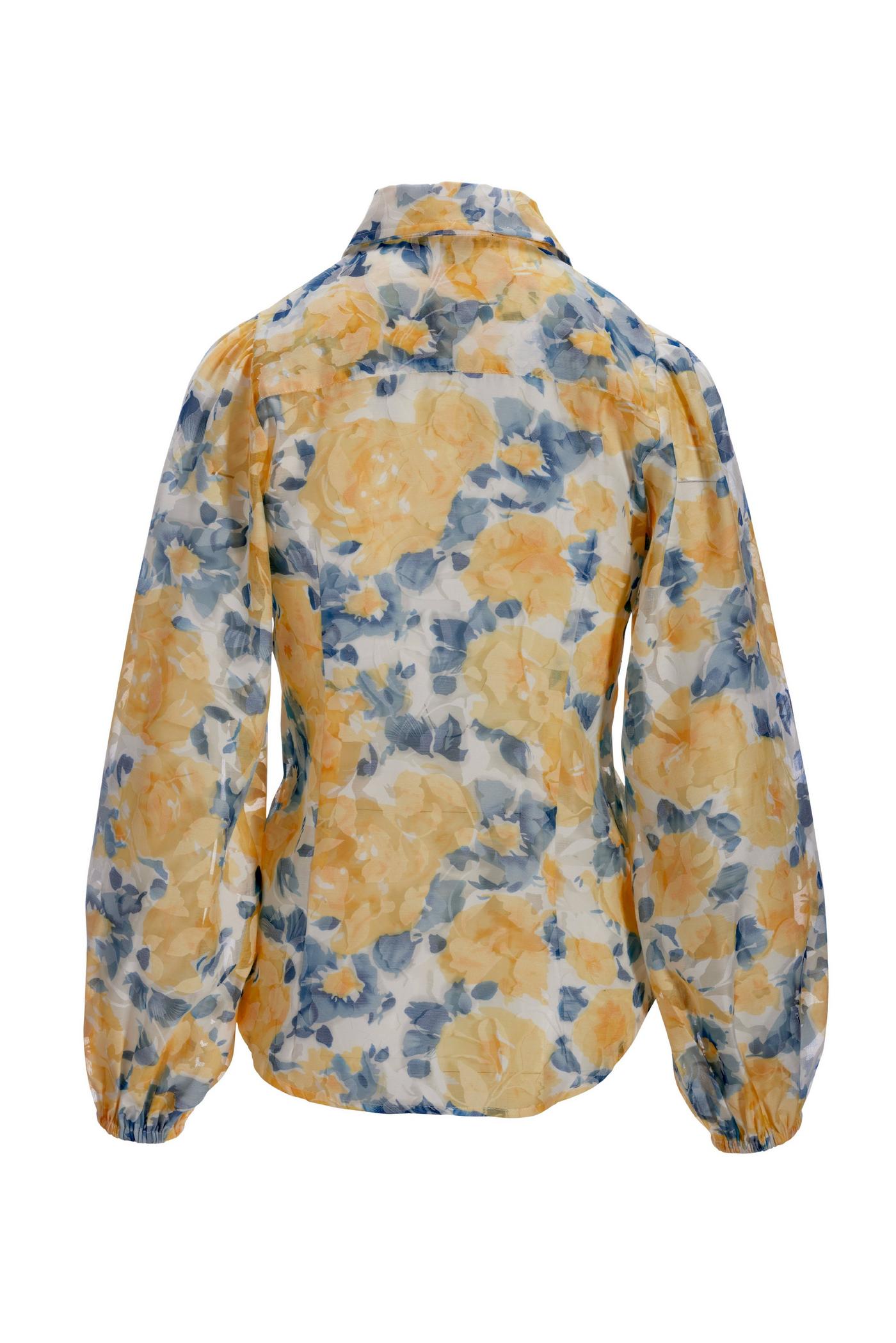 トップス flower print sheer shirt / yellow / S il_1080xN.7091389912_p6ri.jpg