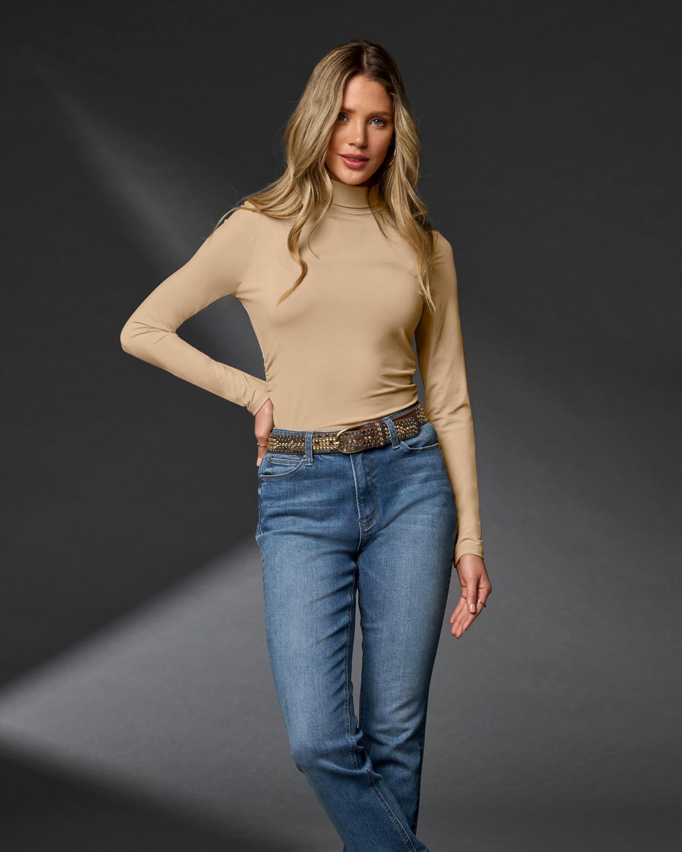 Pucci Semi-Sheer Turtleneck Top | Saks Fifth Avenue