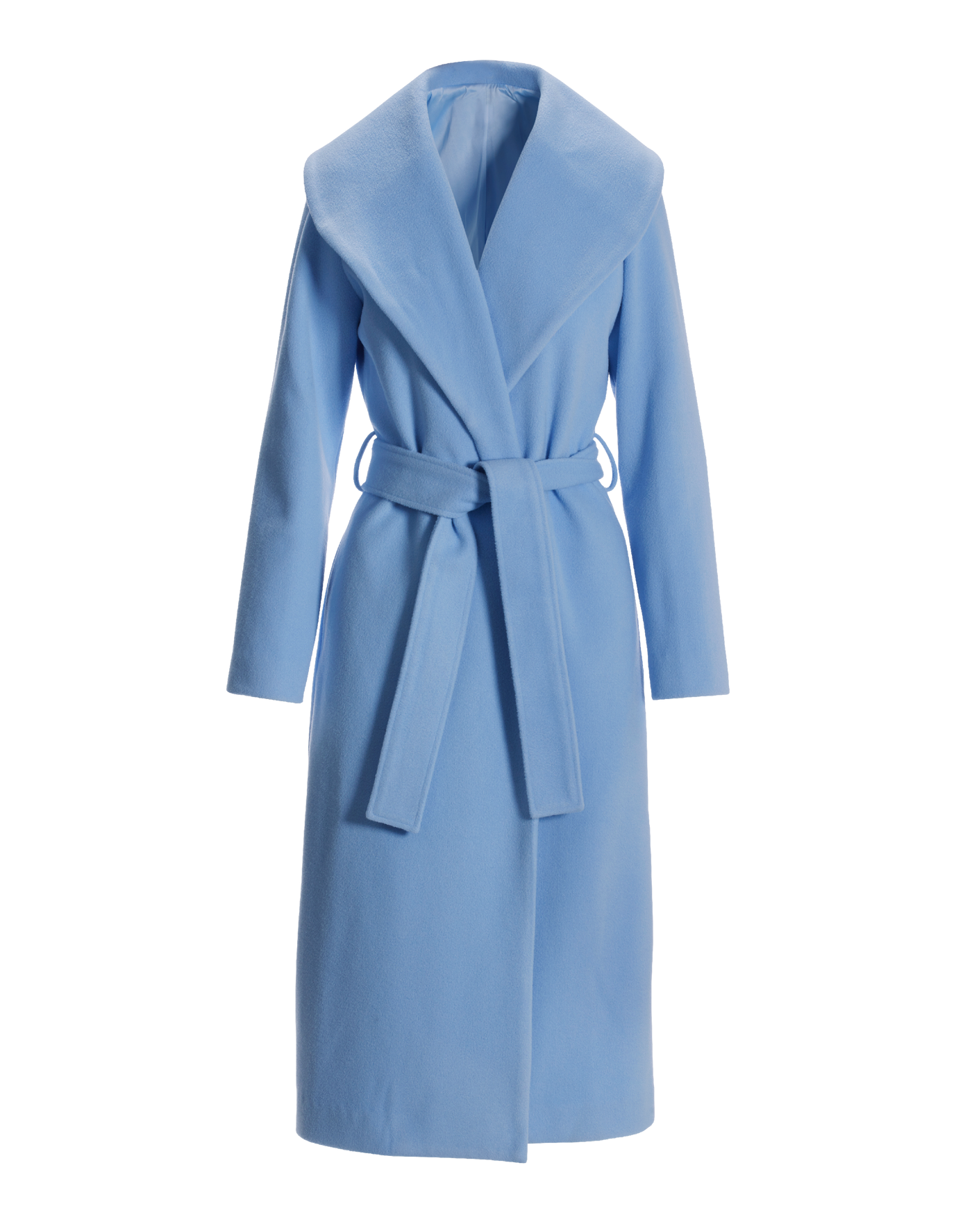 Shawl Collar Tie Waist Coat Clear Blue Sky | Boston Proper