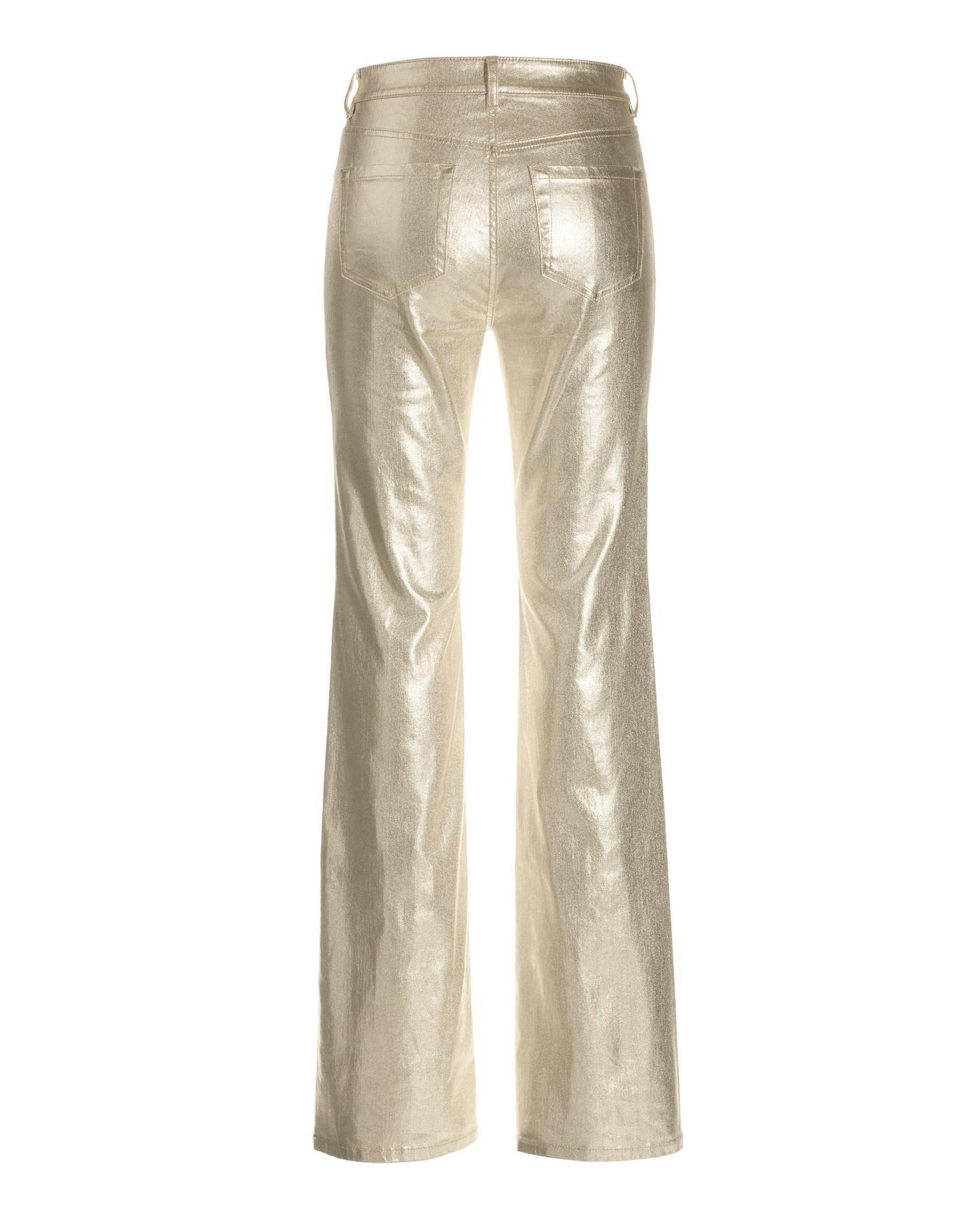 Look Gold Double Jacket + Bootcut Slacks Set (2色) 2 Piece Stylish Casual Invisible Buttons Notch Lapel Slim