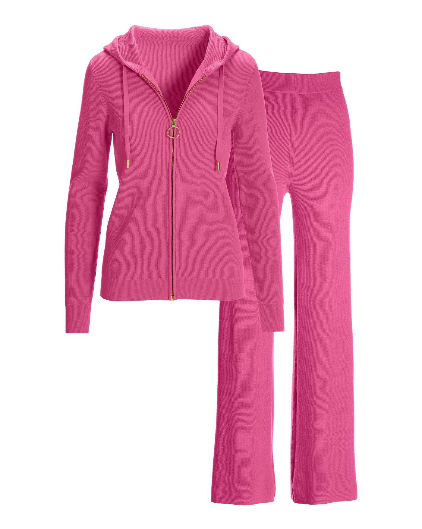 Mini Sequin Sweater Lounge Set Phlox Pink Boston Proper