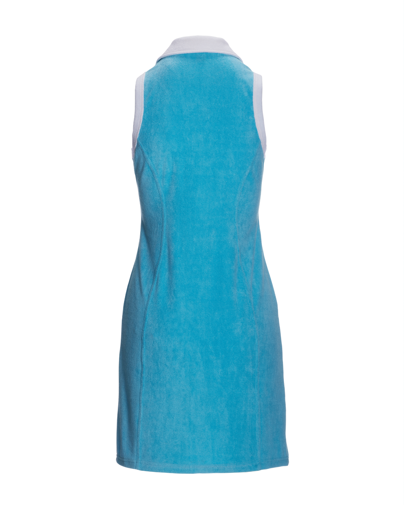 blue dress for baby girl Hooded Zip Beach & Home Dress – Terry Cotton with Pockets main image 0