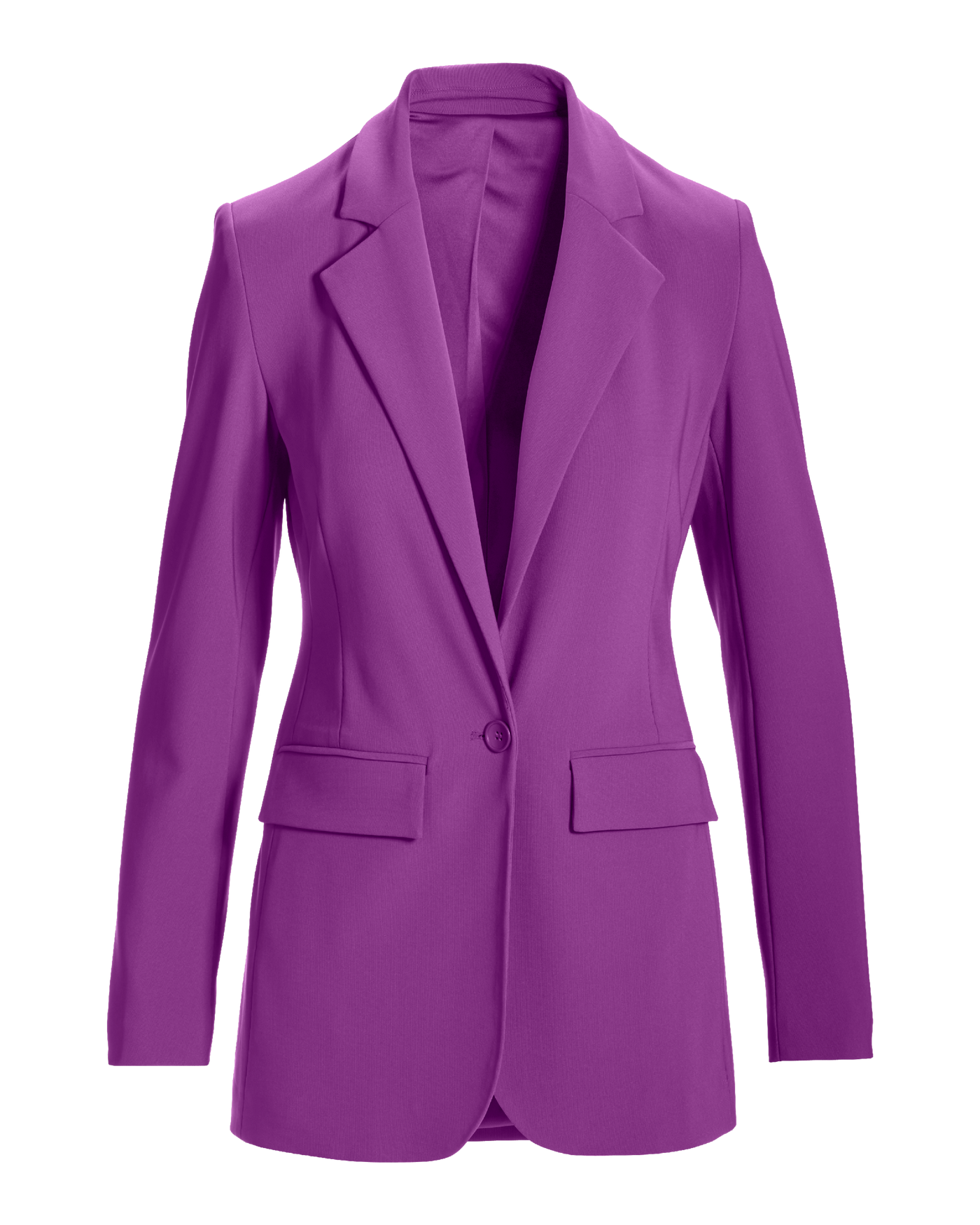 Beyond Travel Classic Boyfriend Blazer Purple Magic | Boston Proper