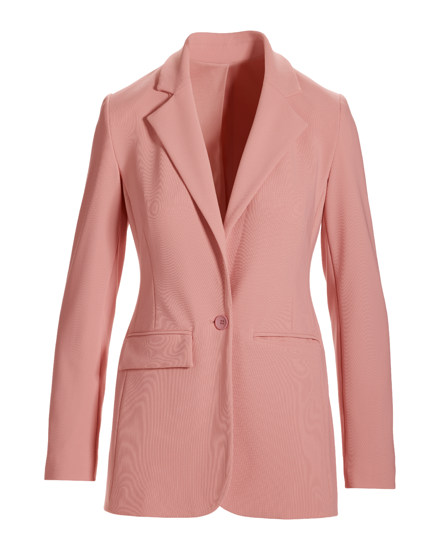 Beyond Travel Classic Boyfriend Blazer Bridal Rose