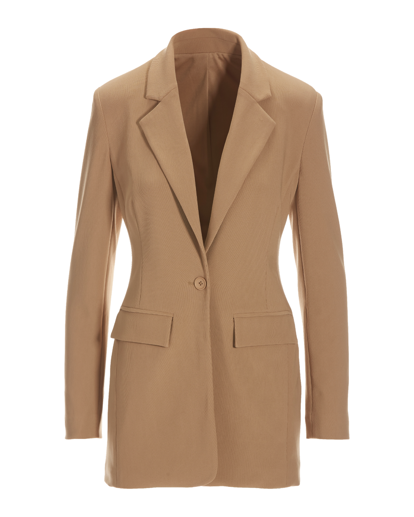 Beyond Travel Classic Boyfriend Blazer - Camel Neutral | Boston Proper