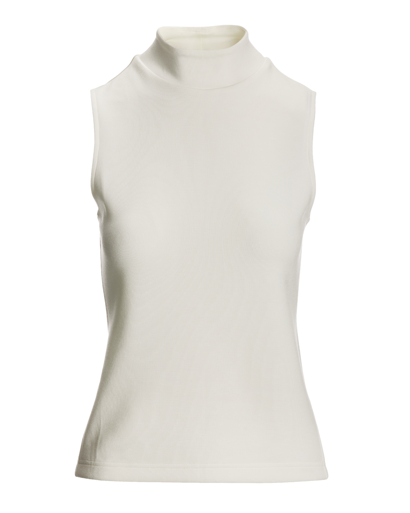 Mock Neck Sport Top - Off-White | Boston Proper