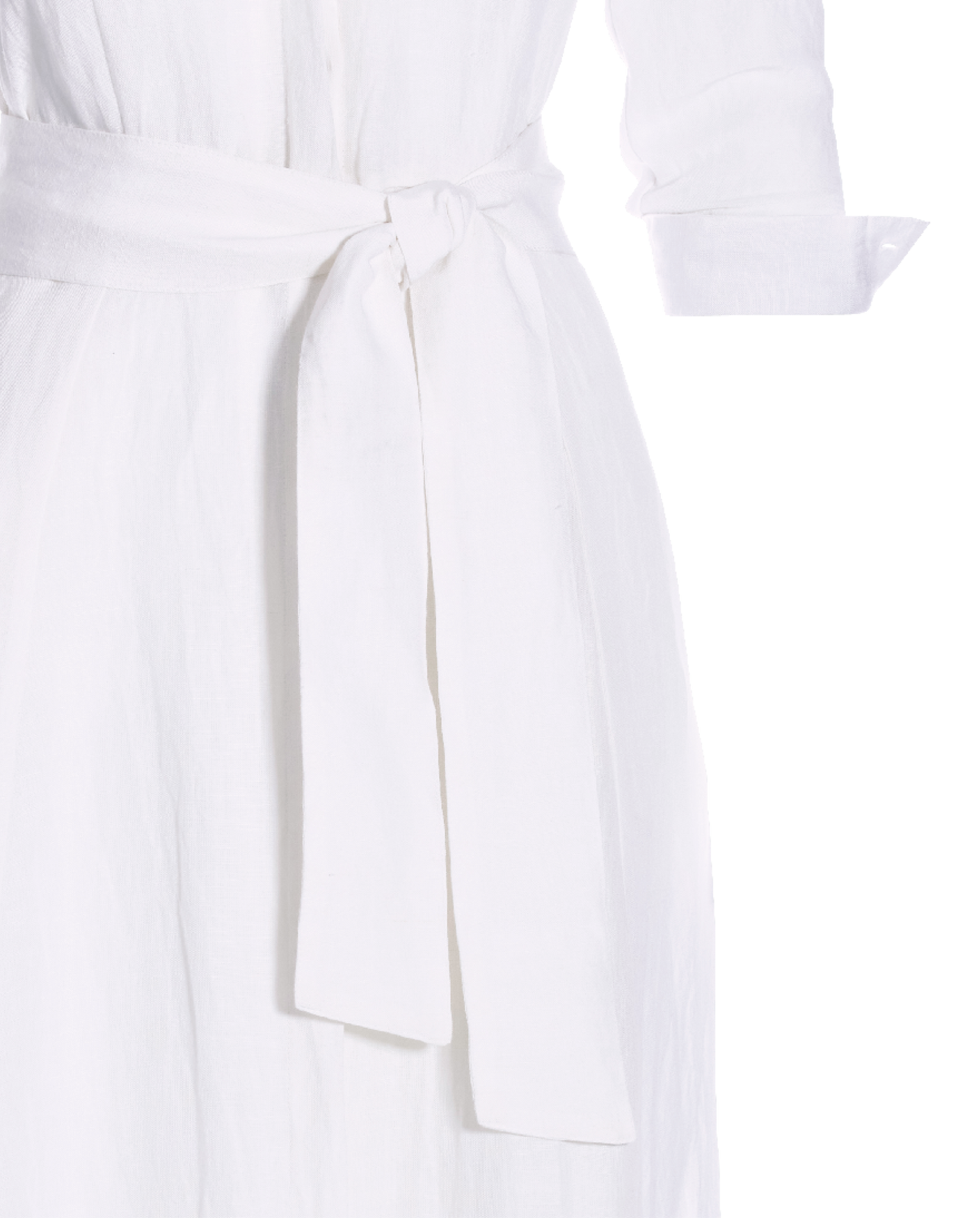 White three quarter sleeve dress hotsell